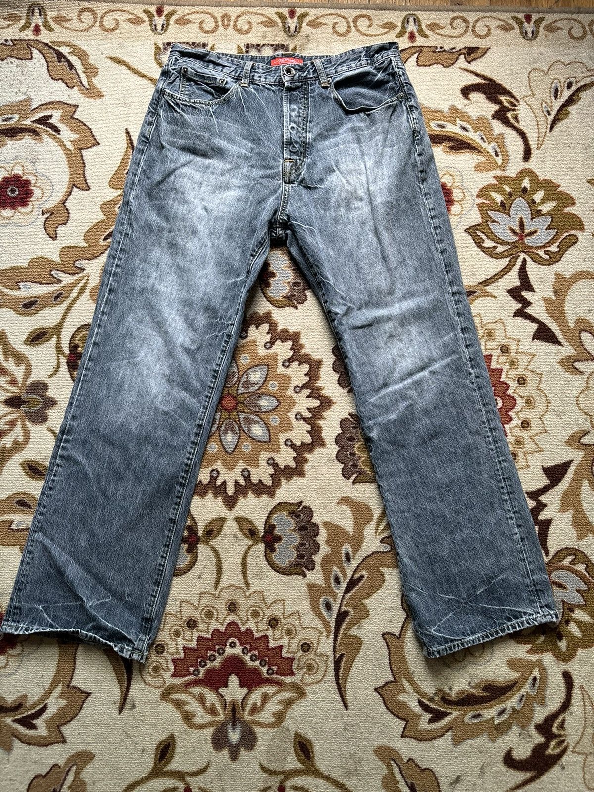 Ed Hardy × Vintage Vintage Ed Hardy Denim Size US 34 / EU 50 - 1 Thumbnail
