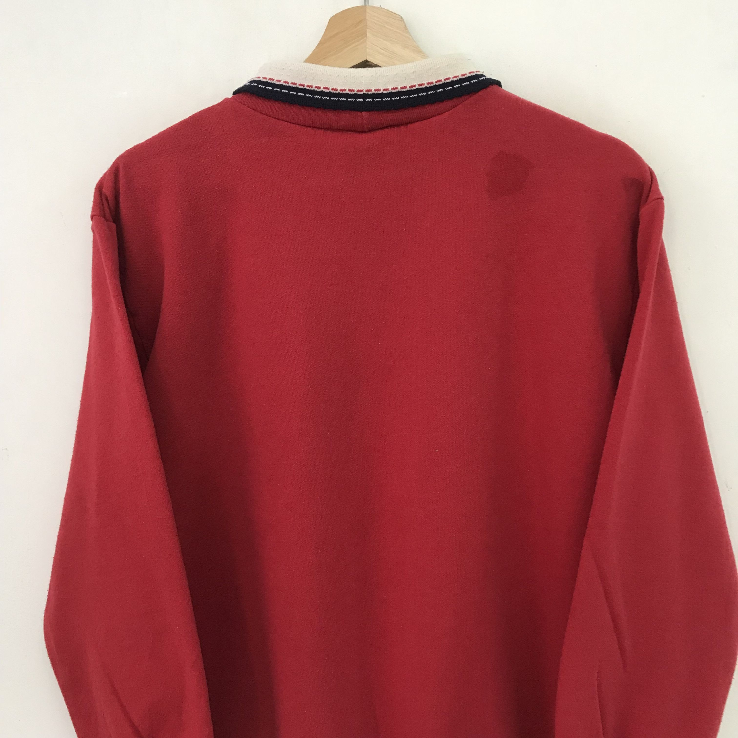 Vintage Vintage 90's Graphic Snow Red Sweatshirt Medium - 635 Size US M / EU 48-50 / 2 - 8 Thumbnail