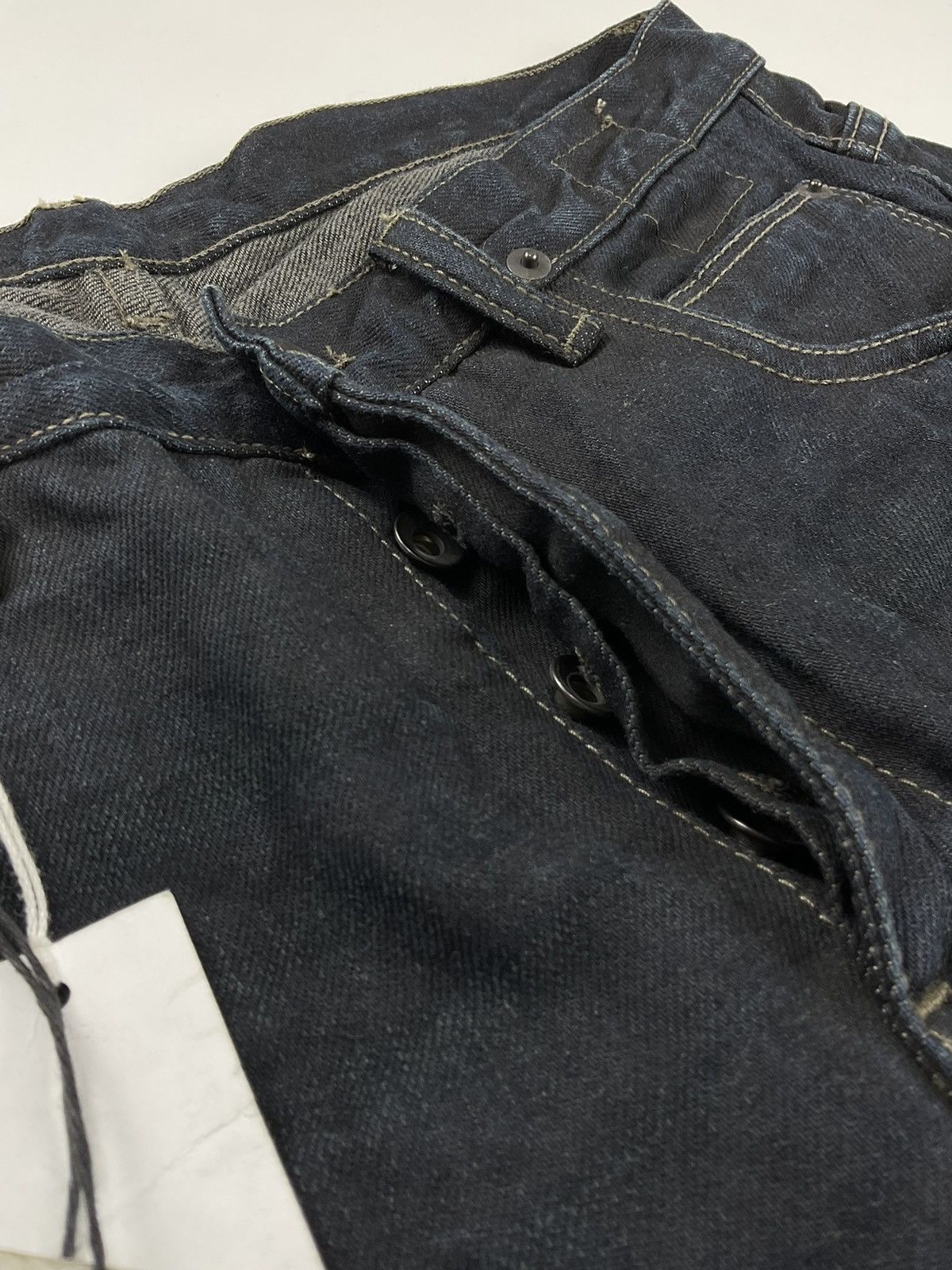 Rick Owens Rick Owens Hard Blue Detroit Cut Denim Size US 30 / EU 46 - 9 Thumbnail