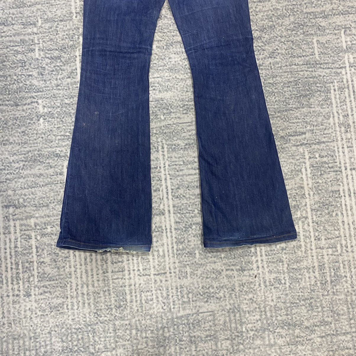 Hysteric Glamour × Japanese Brand × Le Grande Bleu (L.G.B.) Flare☠️ Bebe Bootcut Jeans USA Washed Vintage Designer Size US 29 - 7 Thumbnail