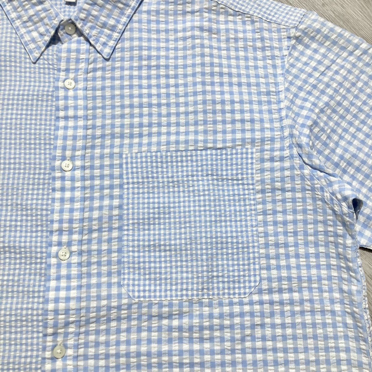 Japanese Brand Uniqlo X JW Anderson Square Motif Button Up Shirt Designer Size US XXL / EU 58 / 5 - 4 Thumbnail