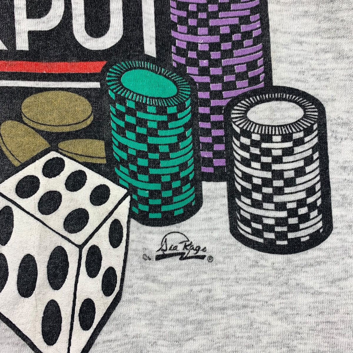 Other Vintage LAS VEGAS casino tee Size US L / EU 52-54 / 3 - 9 Thumbnail
