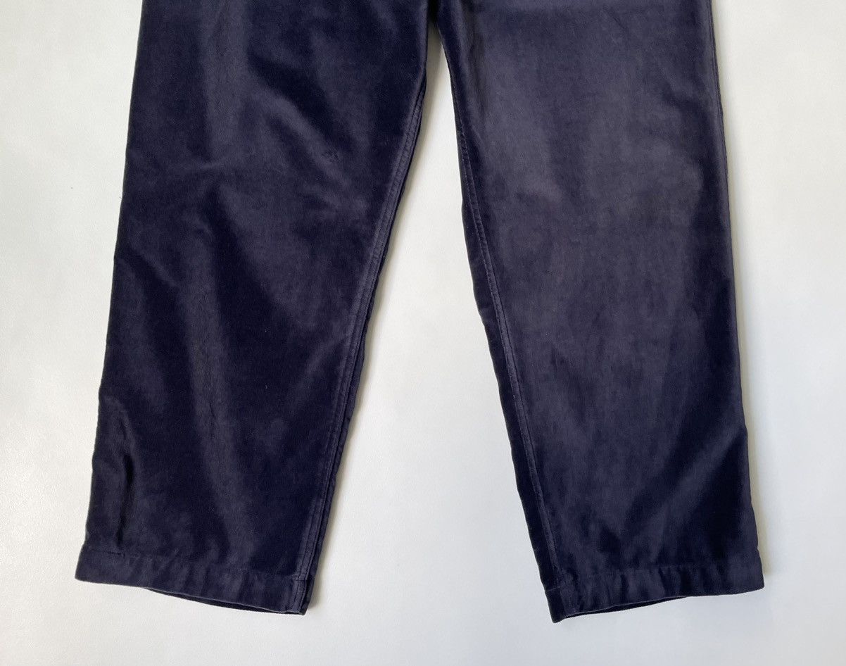 Comme des Garcons Blue Velvet Utility Trousers Size US 34 / EU 50 - 10 Thumbnail