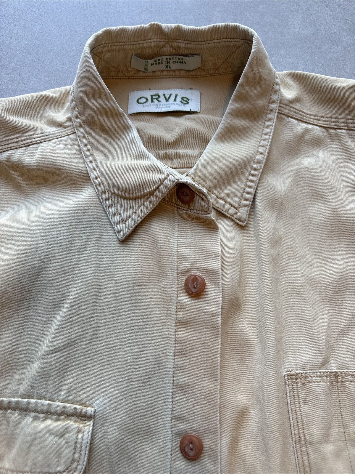 Orvis Orvis Tan Jacket Size US XL / EU 56 / 4 - 2 Thumbnail