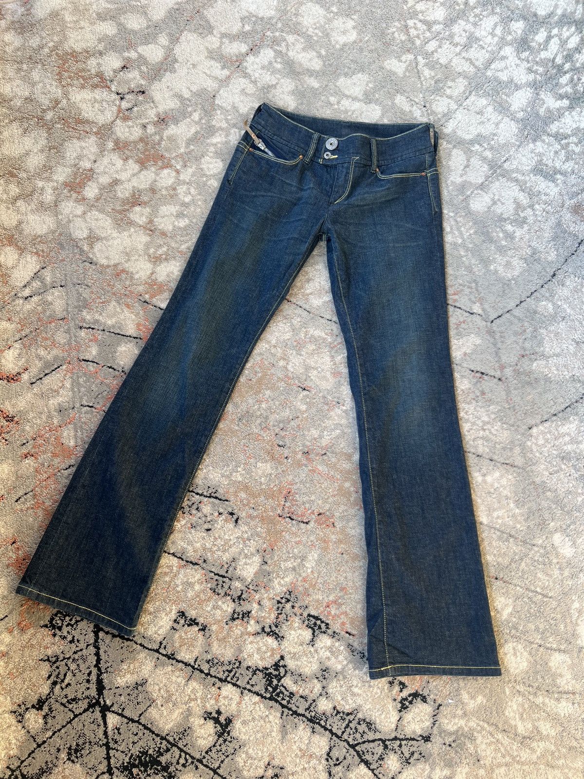 Diesel × Vintage Diesel Y2K Vintage Denim Pants Size 28" / US 6 / IT 42 - 1 Thumbnail