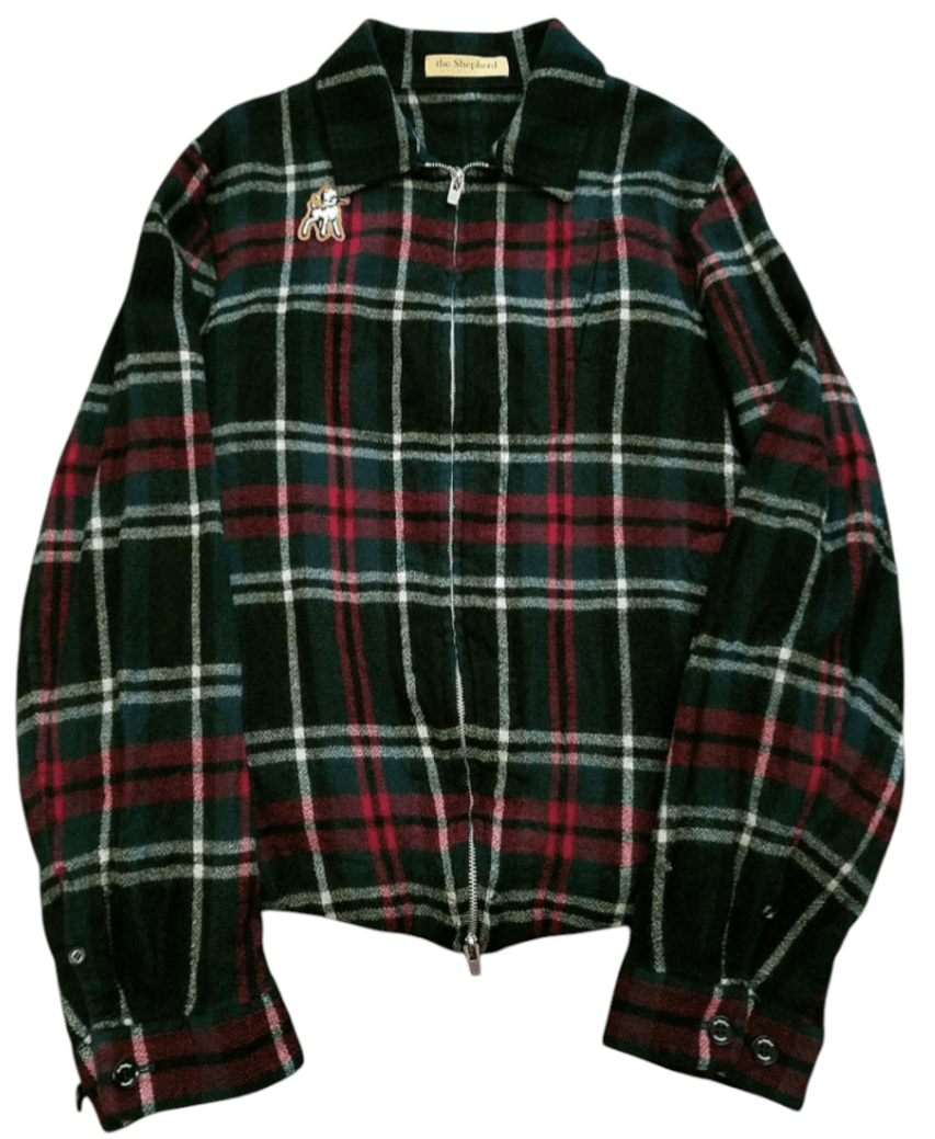 Undercover Undercover the Shepherd Wool Checkered Blouson Size US L / EU 52-54 / 3 - 1 Thumbnail