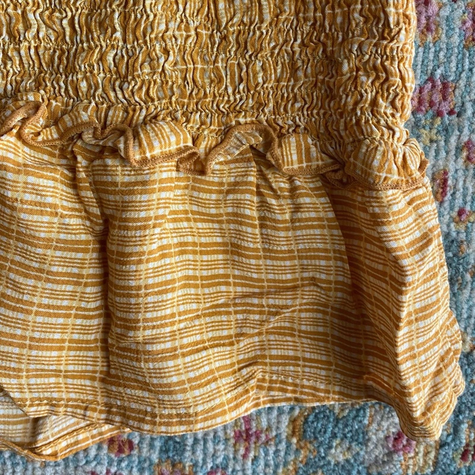 FAITHFULL Faithfull The Brand Es Saada Mini Dress Ceretti Check Size 2 Size XS / US 0-2 / IT 36-38 - 8 Thumbnail