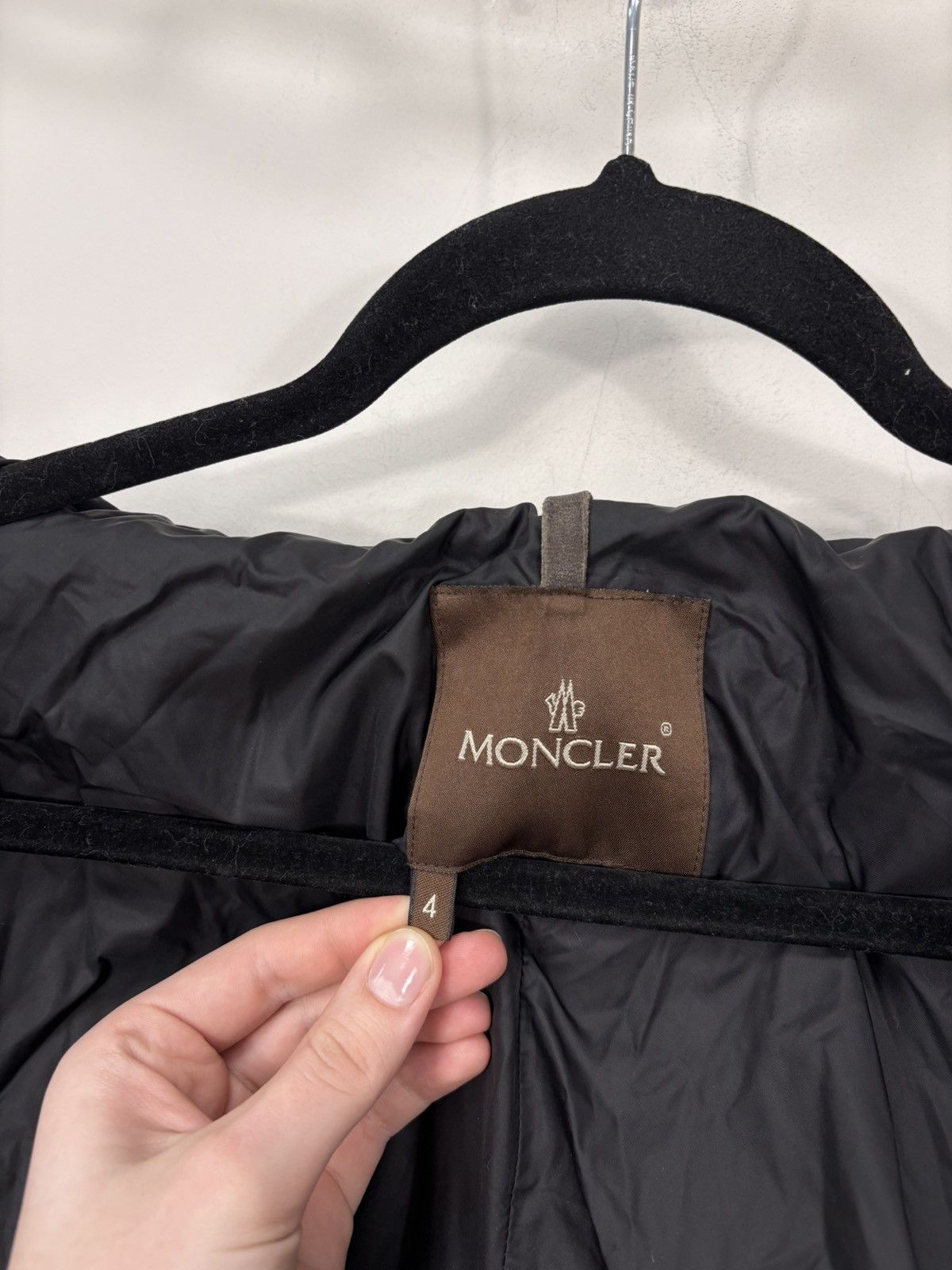 Moncler Moncler Women’s Black Quilted Down Puffer Jacket Coat Size XL / US 12-14 / IT 48-50 - 14 Thumbnail