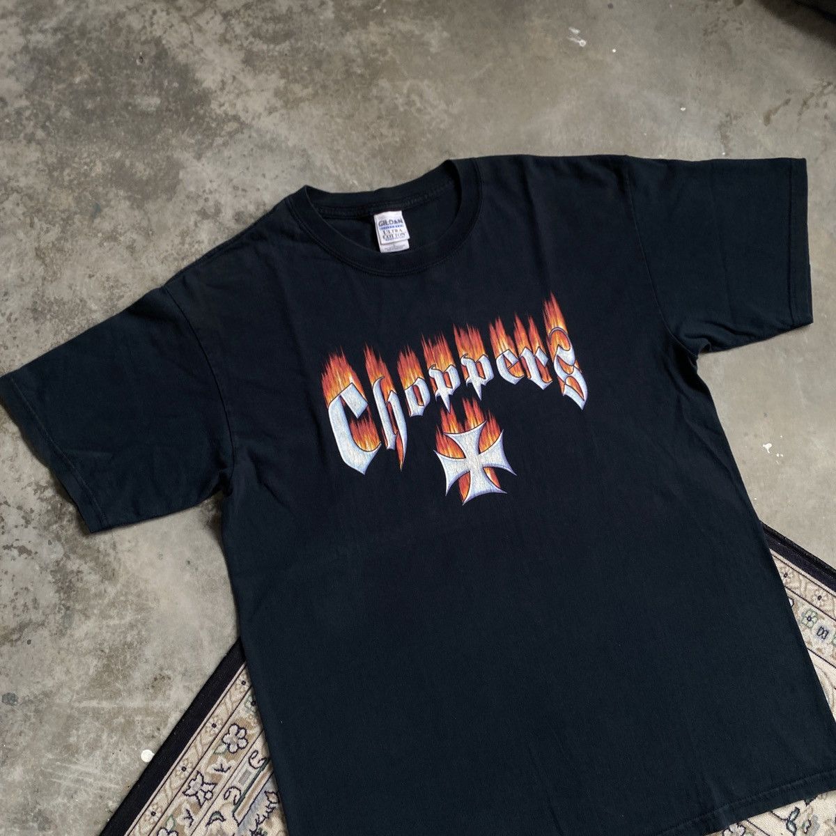 Harley Davidson Vintage Y2K Harley Davidson " Chopper " Size US L / EU 52-54 / 3 - 2 Thumbnail