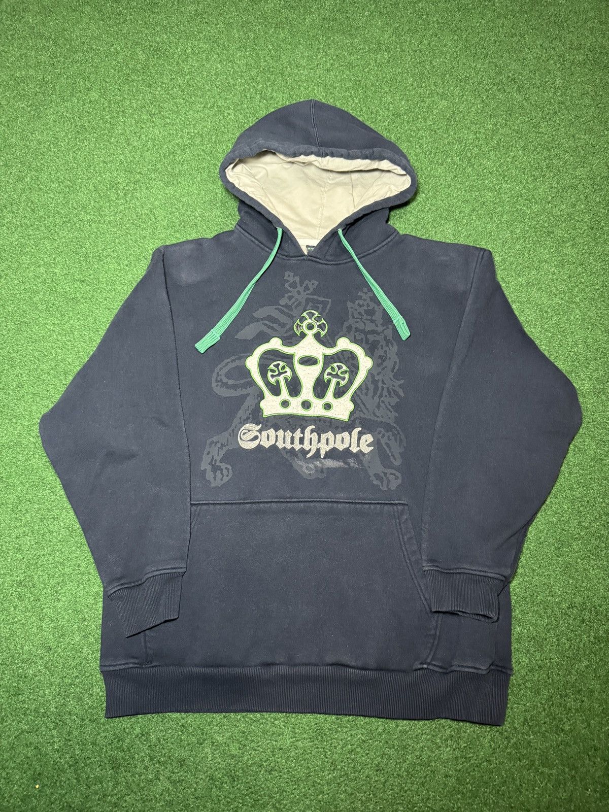 Southpole Southpole Crown Embroidered Hoodie M/L Jnco Style 23x28 Size US M / EU 48-50 / 2 - 1 Thumbnail