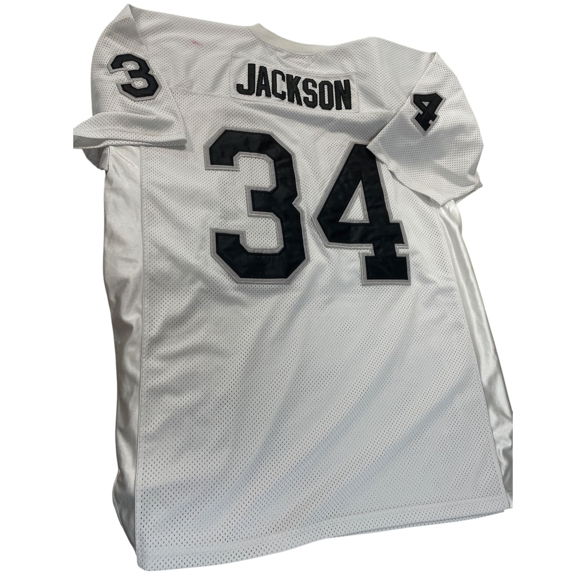 Mitchell & Ness Bo Jackson Mitchell & Ness 1991 Los Angeles Raiders White Je Size US L / EU 52-54 / 3 - 11 Thumbnail