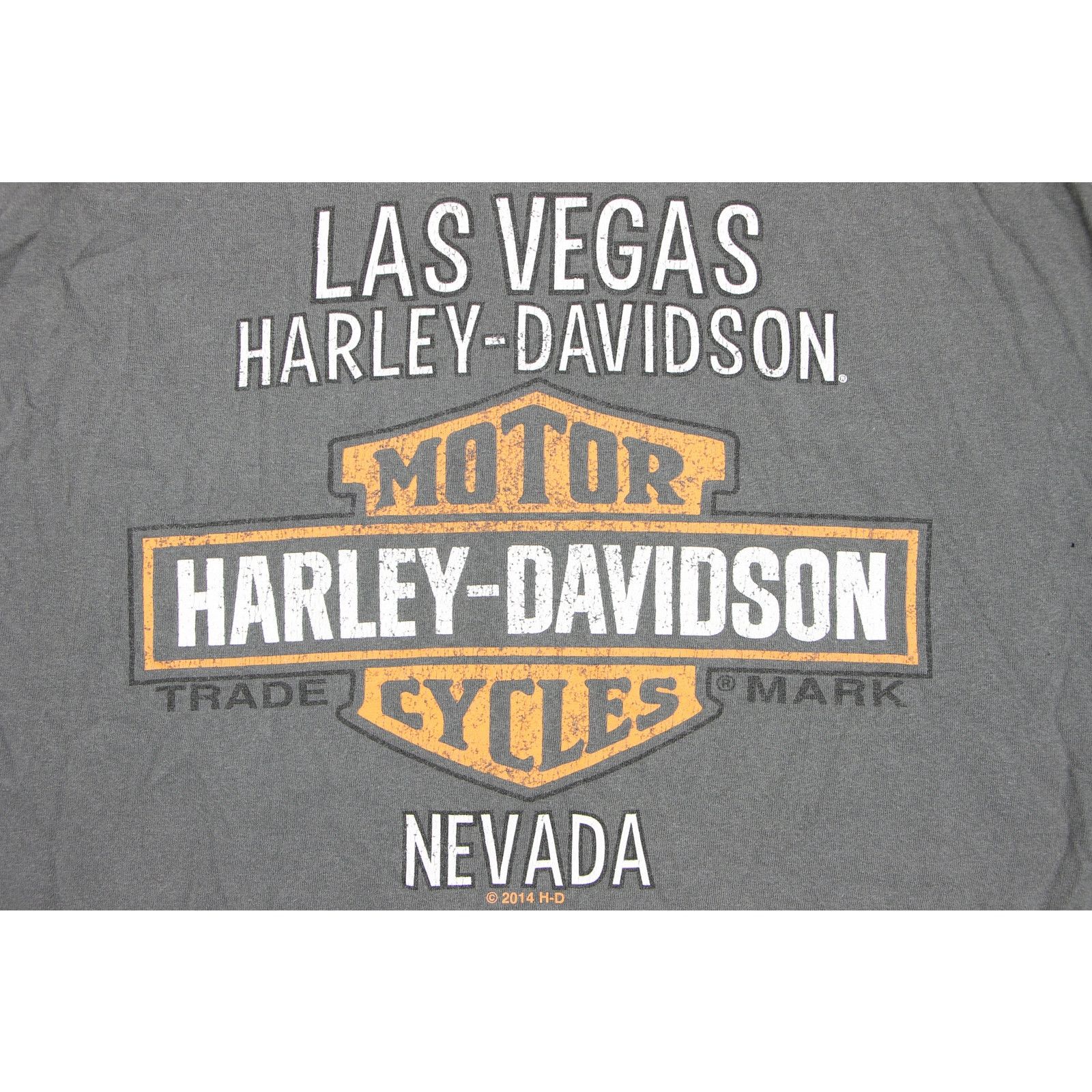 Harley Davidson Harley Davidson Las Vegas The Strip Motorcycle Biker T Shirt Size US L / EU 52-54 / 3 - 3 Thumbnail