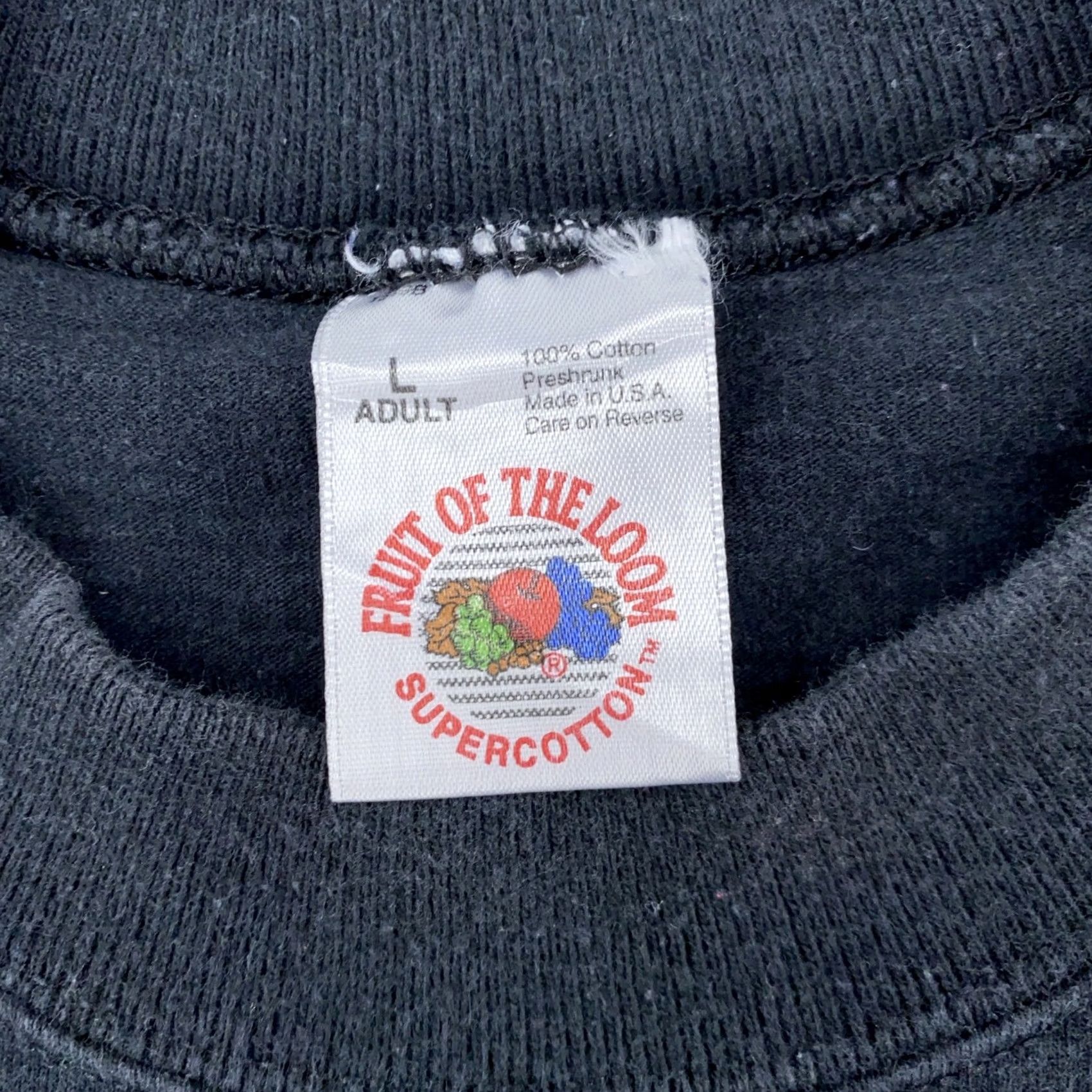 Fruit Of The Loom VINTAGE Bell Helicopter Shirt Mens Large Black Logo Fruit of the Loom USA 90s Size US L / EU 52-54 / 3 - 6 Thumbnail