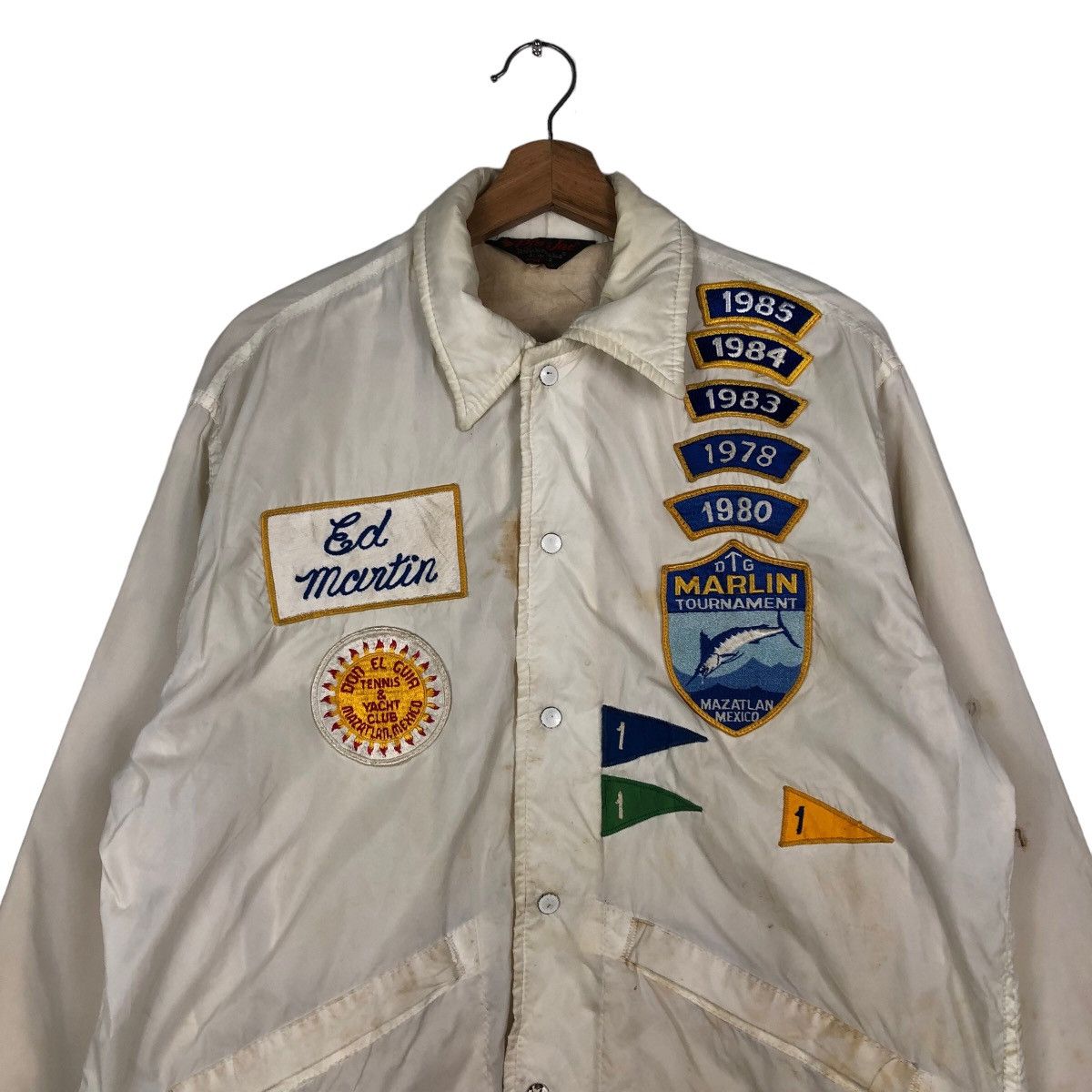 Vintage 🔥Vintage Dunbrooke USA Button Jacket Marlin Tournament Size US M / EU 48-50 / 2 - 3 Thumbnail