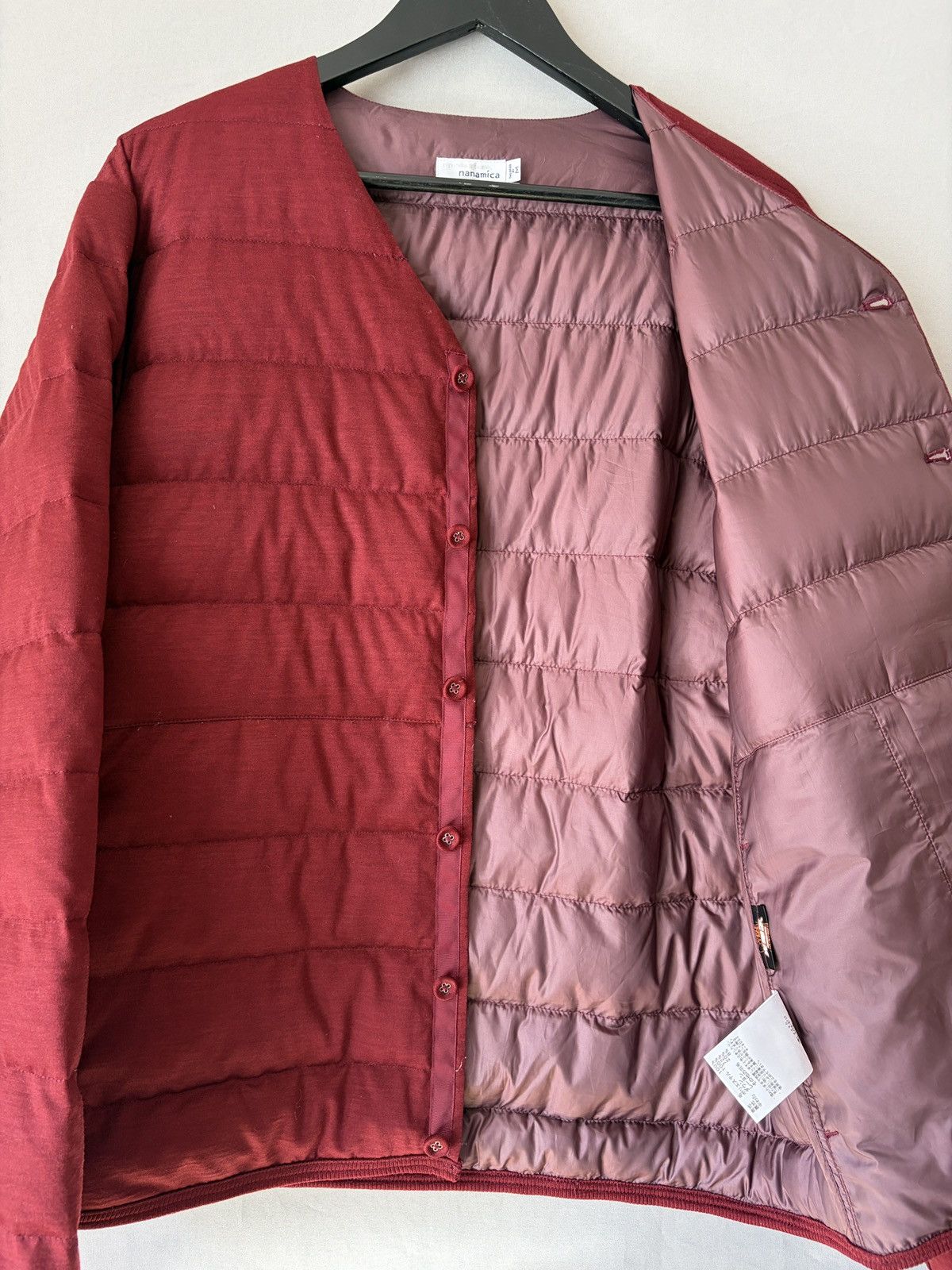 Nanamica nanamica Wool Down Red Cardigan Size US M / EU 48-50 / 2 - 11 Thumbnail