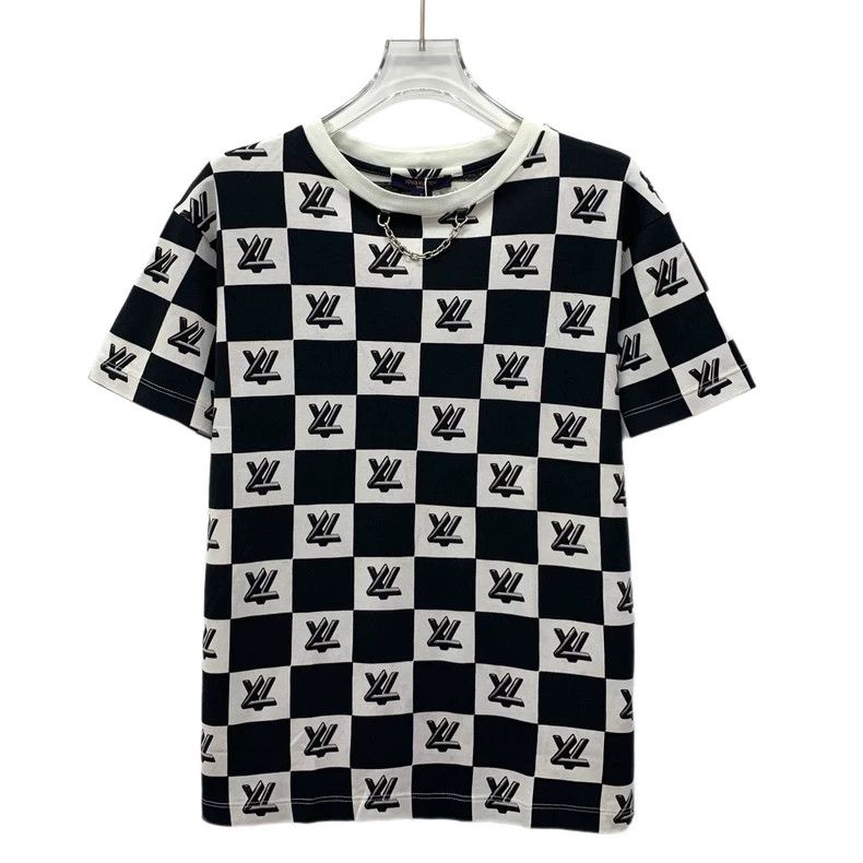 Louis Vuitton Louis Vuitton Color-block checkerboard monogrammed cotton Size US S / EU 44-46 / 1 - 1 Thumbnail