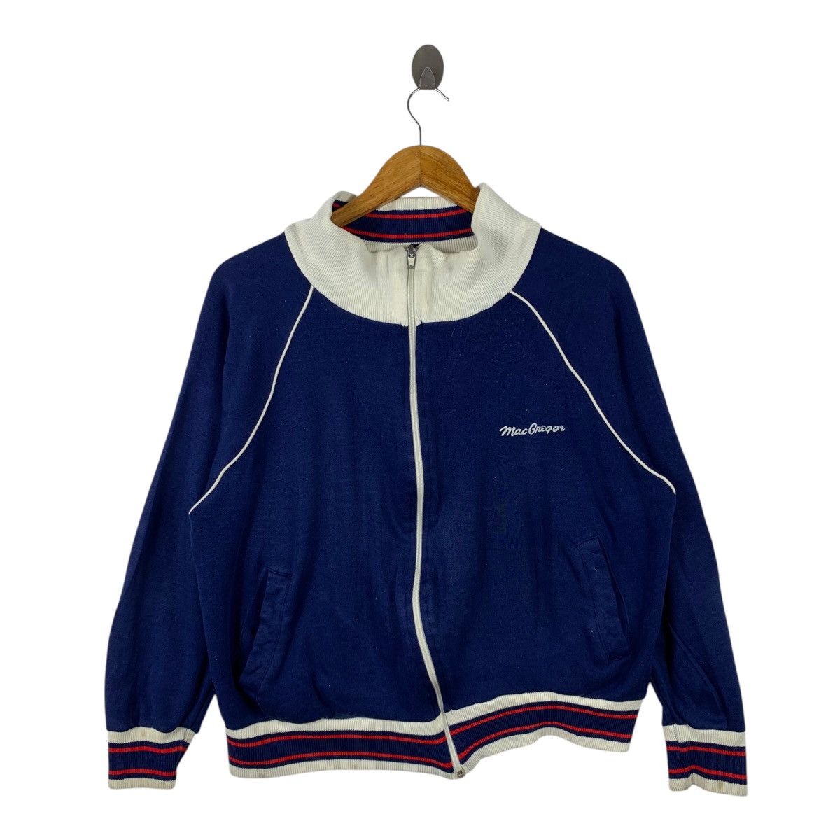 Vintage Vintage Mac Gregor Casualwear Designer Small Sweater Jacket Size M / US 6-8 / IT 42-44 - 1 Thumbnail