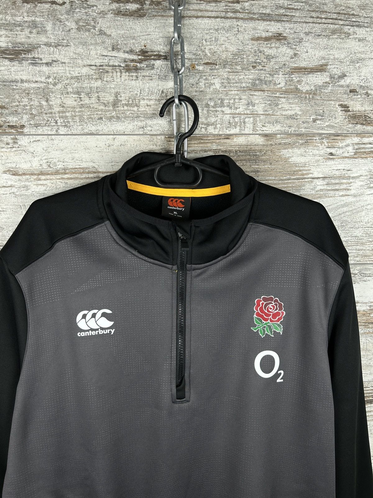 Canterbury of New Zealand × Vintage Mens Canterbury England Rugby Padded Jacket Thermoreg rare Size US XL / EU 56 / 4 - 3 Thumbnail