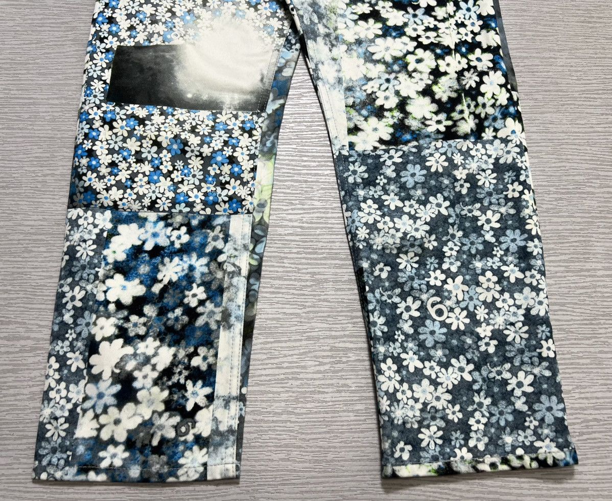 MM6 Maison Margiela MM6 - S/S 16’ - Flower Patchwork Pants Size US 28 / EU 44 - 6 Thumbnail