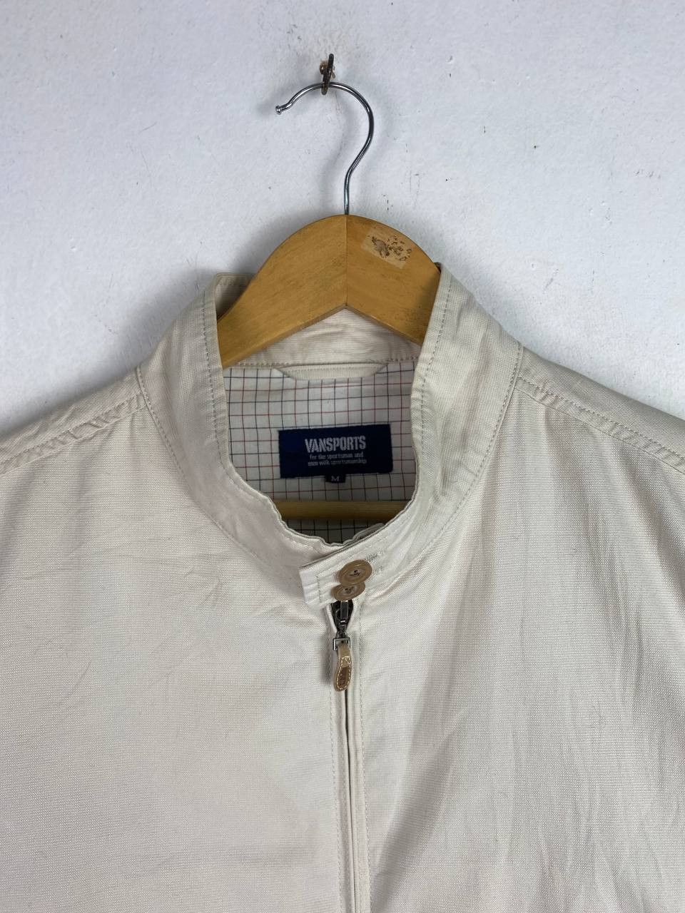 Van van sport light jacket checkered lining Size US M / EU 48-50 / 2 - 2 Thumbnail