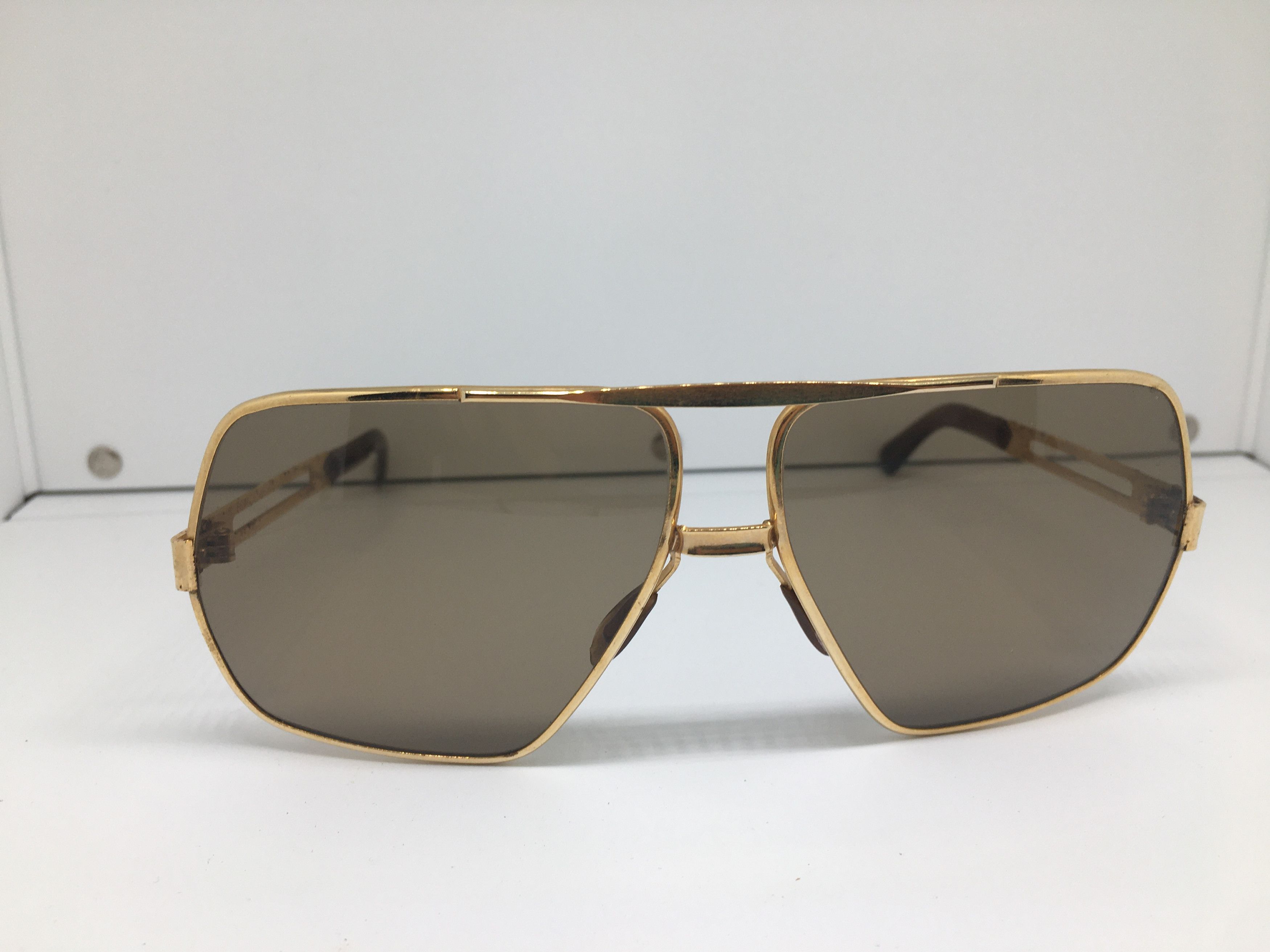 Vintage Vintage Aviator Sunglasses Frame France Size ONE SIZE - 1 Thumbnail