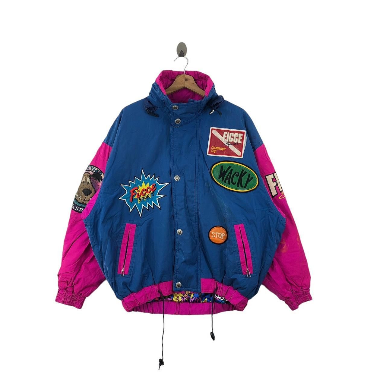 Yoshiyuki Konishi Vintage FICCE MUTTLEY HANNA BARBERA AOP Ski Jacket Winter Size XL / US 12-14 / IT 48-50 - 3 Thumbnail
