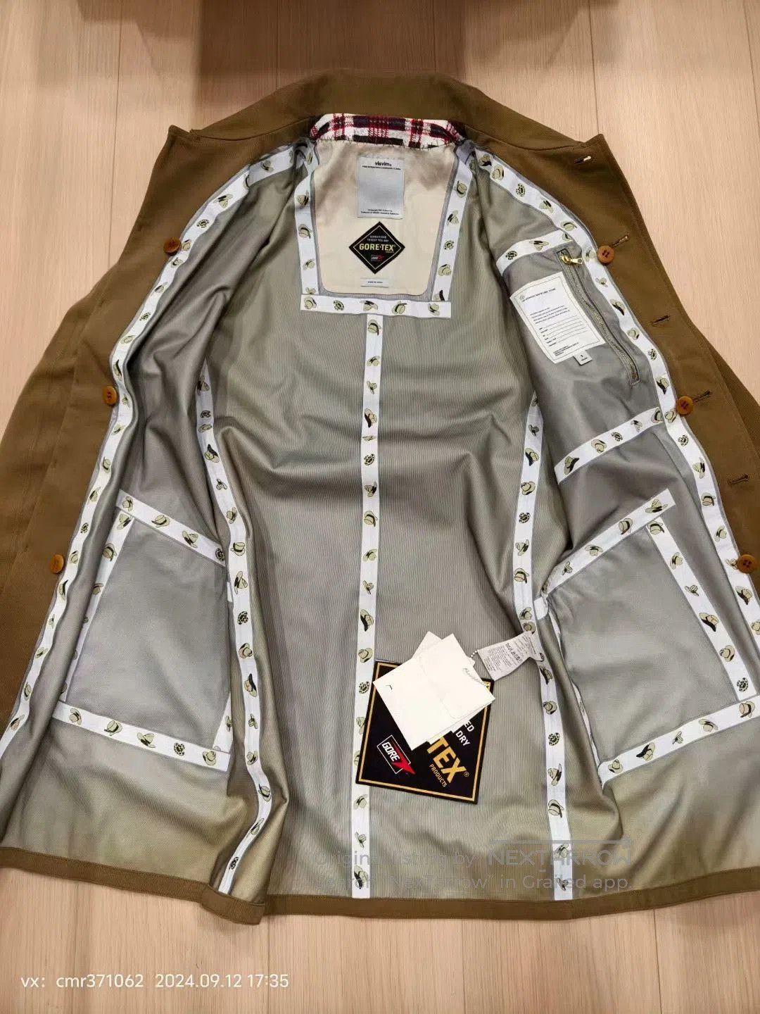 Visvim VISVIM 16SS ELLIPSIS SOUTIEN COAT 3L GORE-TEX. Size US S / EU 44-46 / 1 - 4 Thumbnail