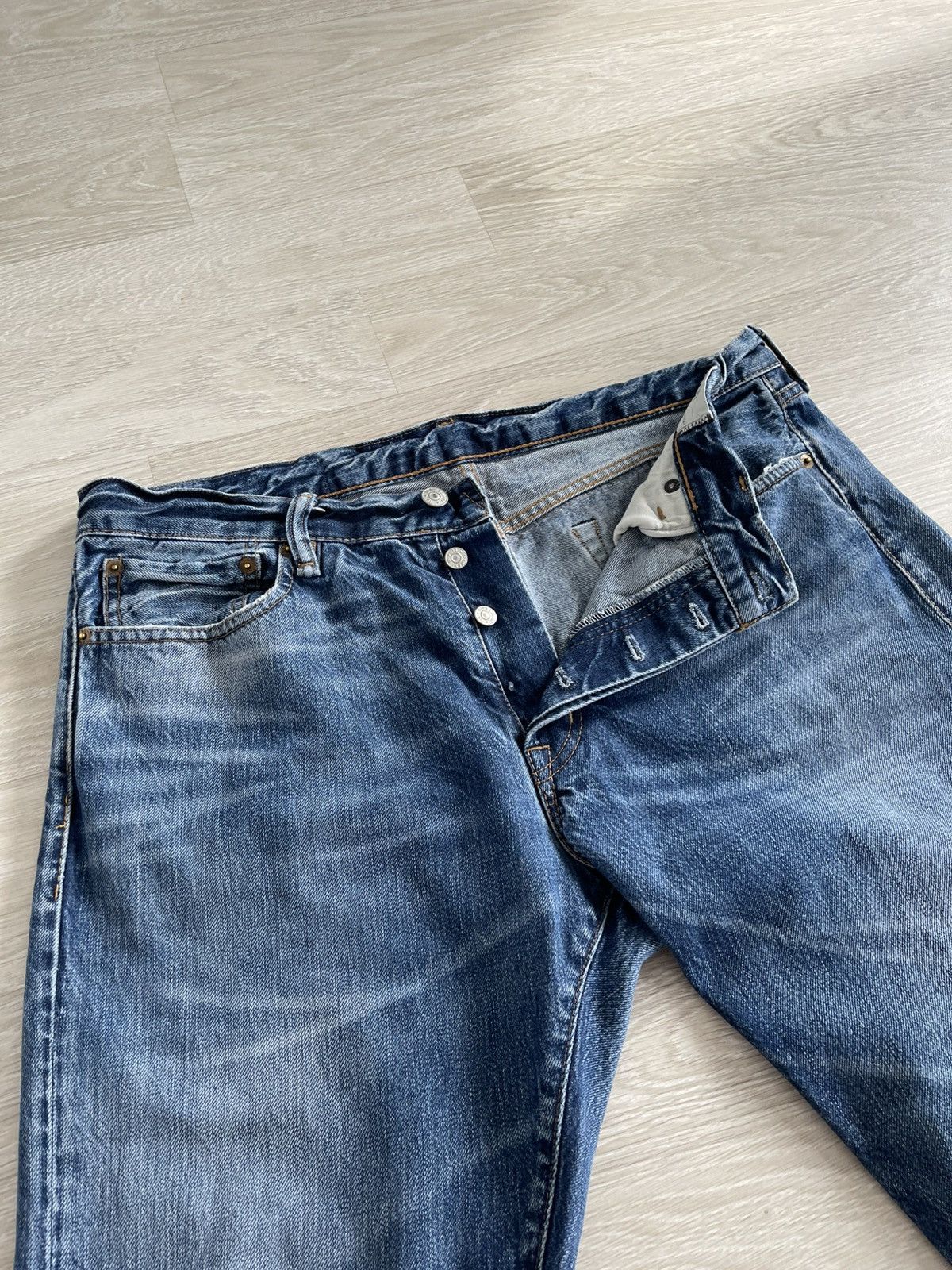 Denim & Supply Ralph Lauren Denim And Supply Ralph Lauren Faded Denim Slim Skinny Jeans Size US 36 / EU 52 - 12 Thumbnail