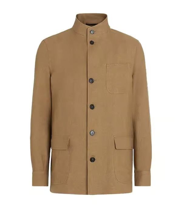 Ermenegildo Zegna o1s1rm0225 R776C50A Jacket in Brown Size US XL / EU 56 / 4 - 1 Thumbnail