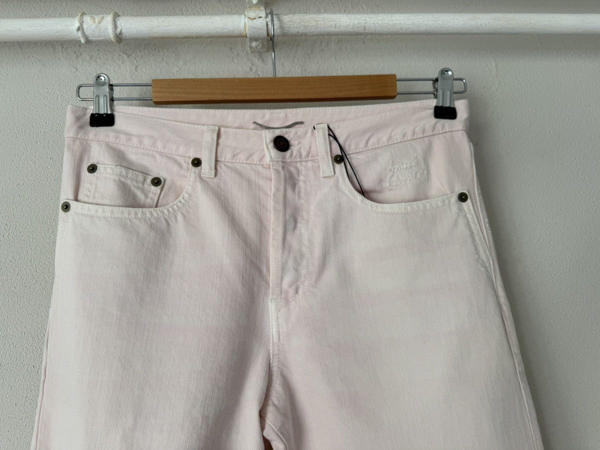 Saint Laurent Paris Pale Pink Straight-Leg Denim Jeans Size US 29 - 3 Thumbnail