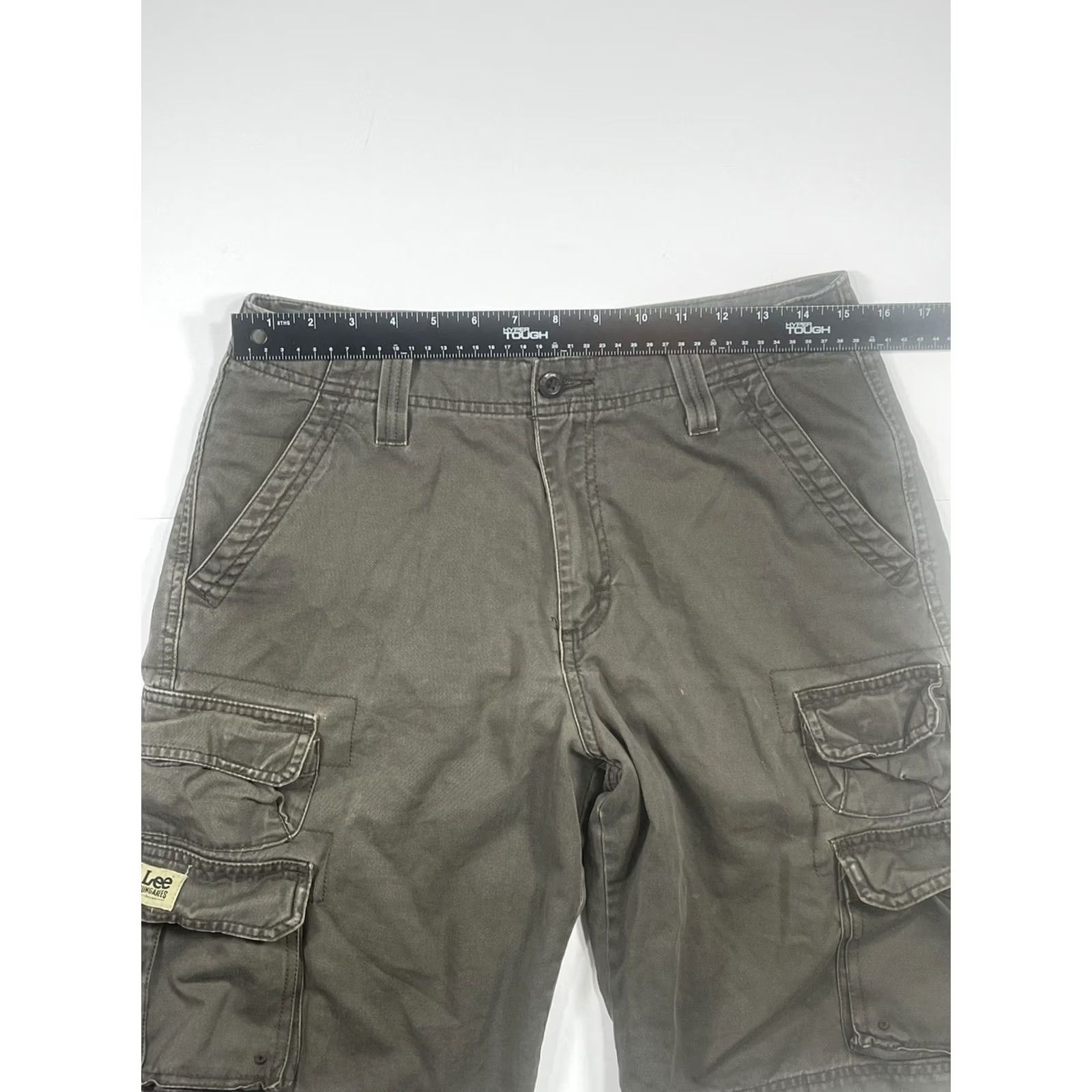 Lee Lee Dungarees Shorts Men’s Size 30 Brown Front Zip Cargo Khaki Utility Outdoor Shirt Size US 30 / EU 46 - 7 Thumbnail