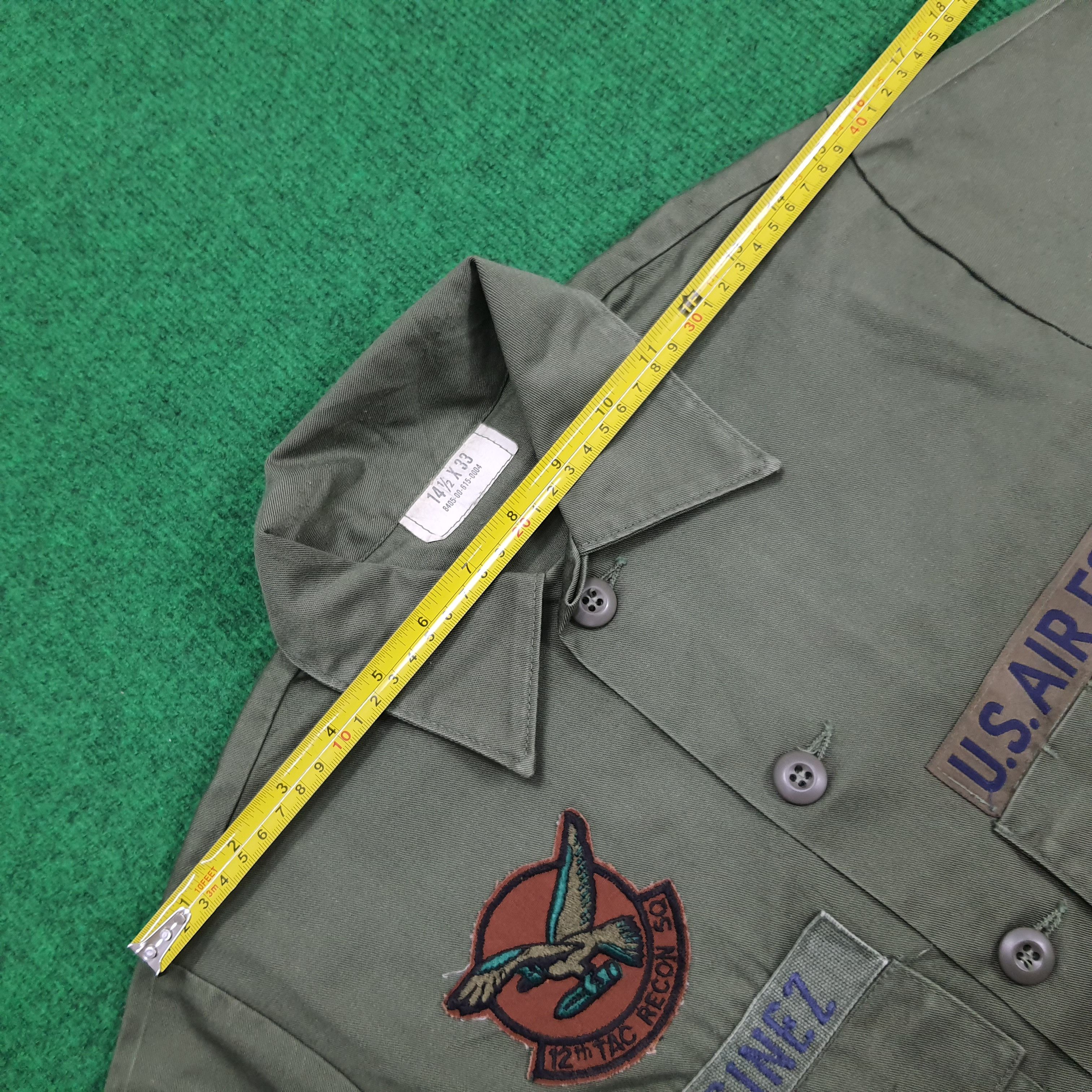 Vintage Vintage US Air Force Work Shirt Long Sleeve Size US M / EU 48-50 / 2 - 9 Thumbnail