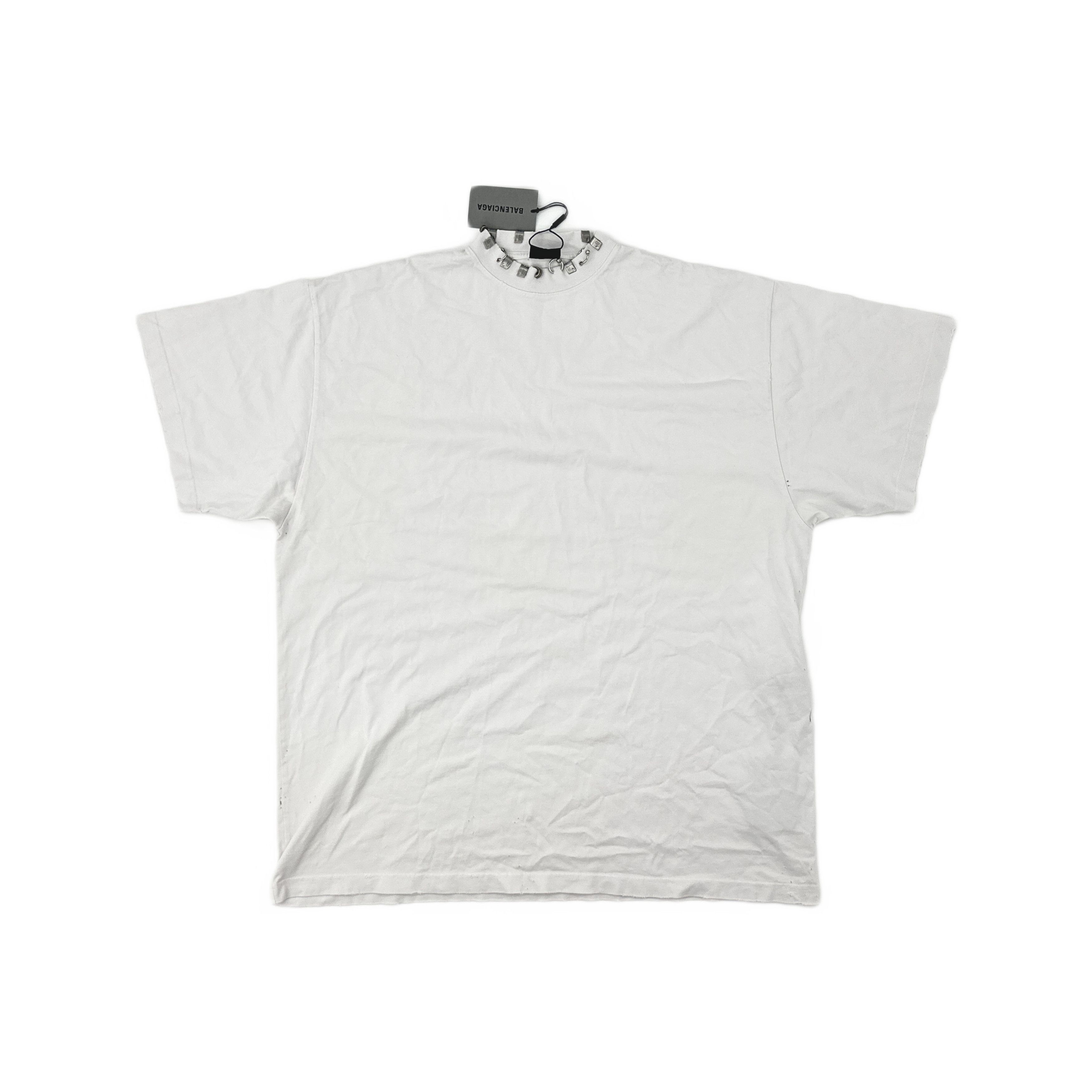 Balenciaga Balenciaga Hardware T-Shirt Size XL Size US XL / EU 56 / 4 - 1 Thumbnail