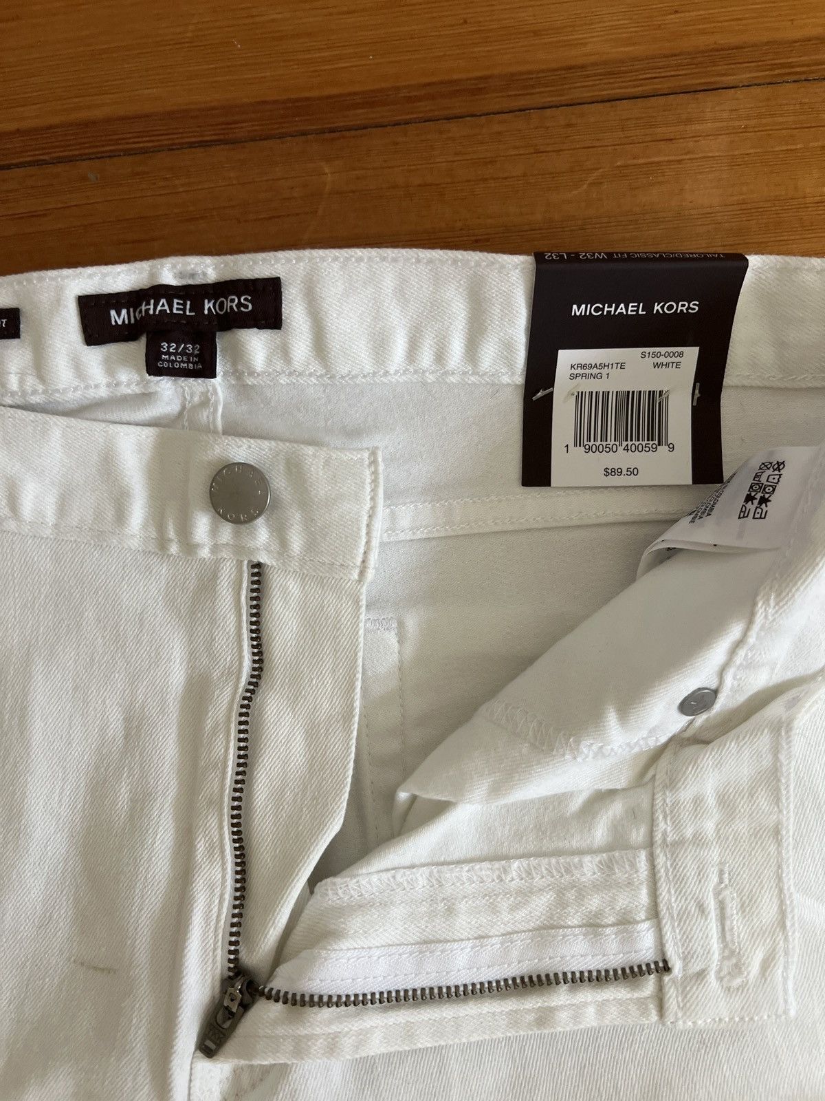 Michael Kors Brand New Michael Kors White Jeans Size US 32 / EU 48 - 3 Thumbnail