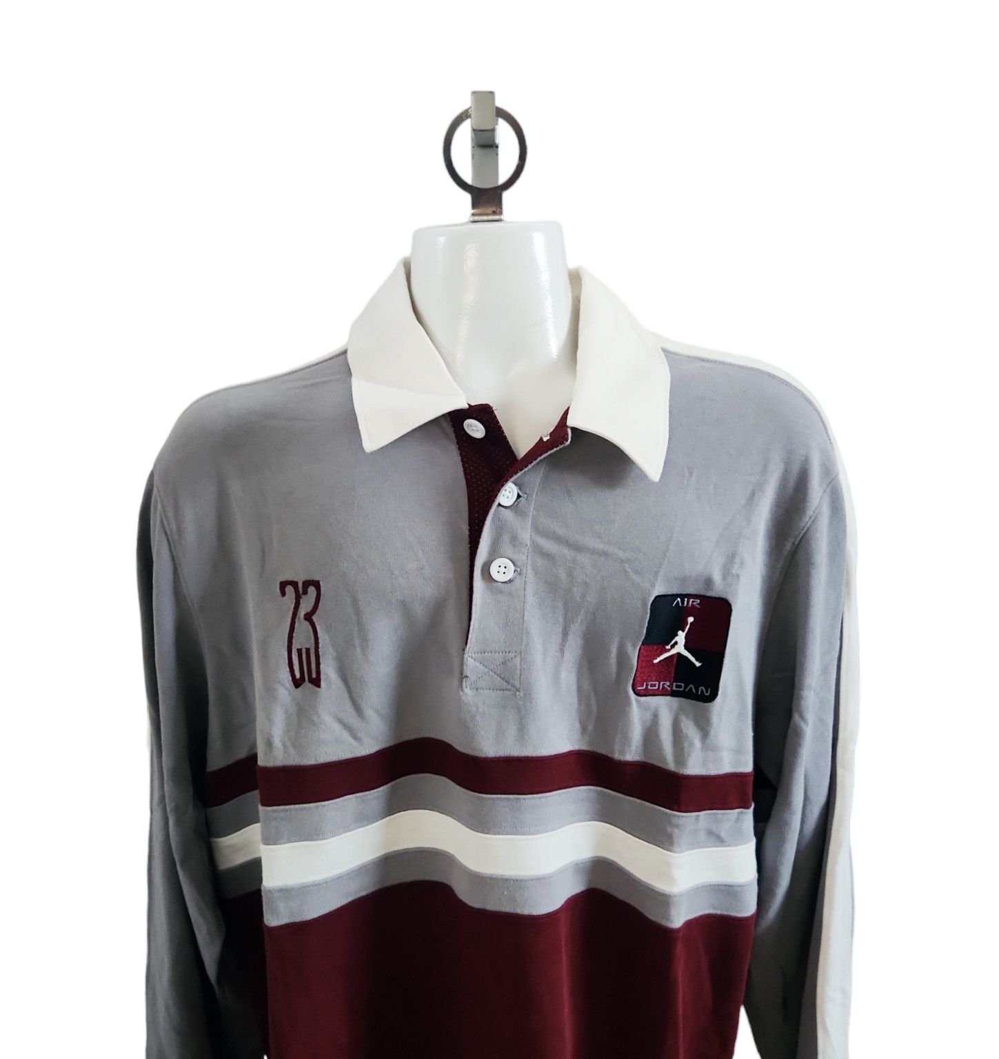 Jordan Brand Jordan Jumpman 20th Anniversary 1985-2005 VTG Men's Polo XXL Size US XXL / EU 58 / 5 - 2 Thumbnail