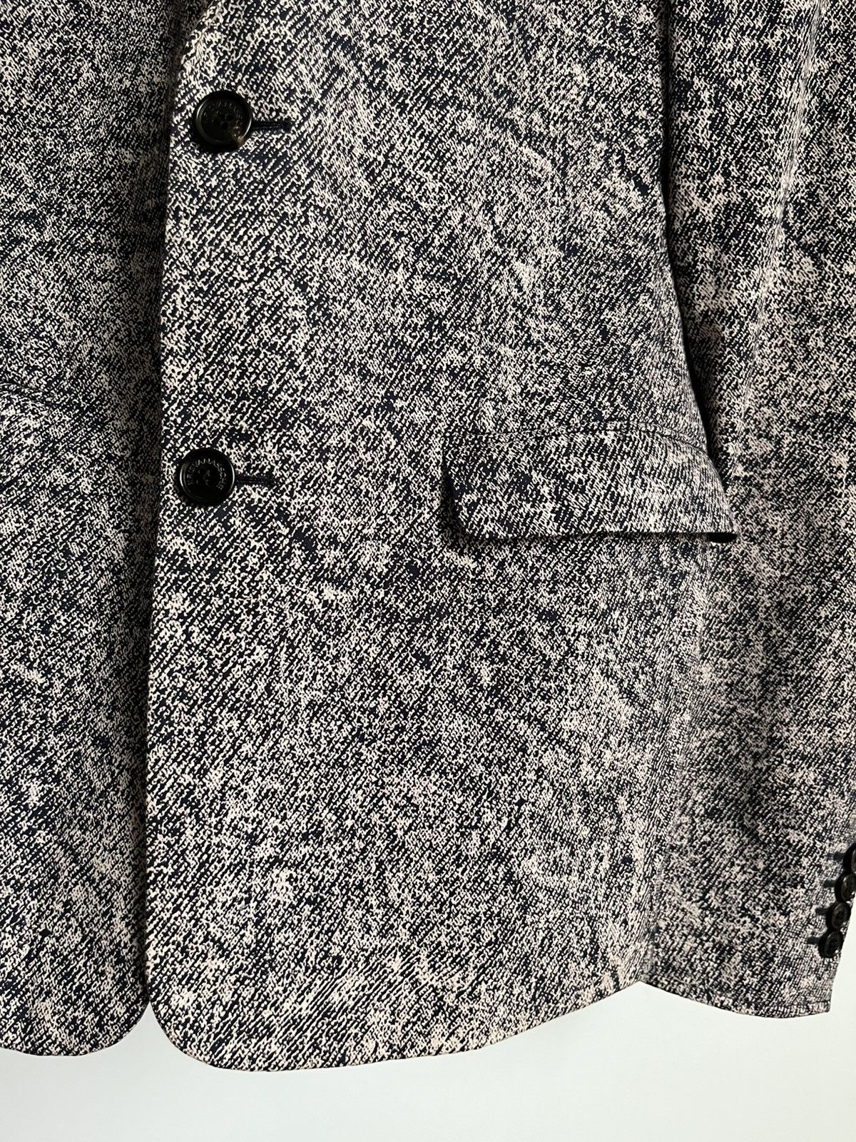 Kris Van Assche Kris van Assche SS15 runway "static noise" tailored blazer Size 48R - 6 Thumbnail