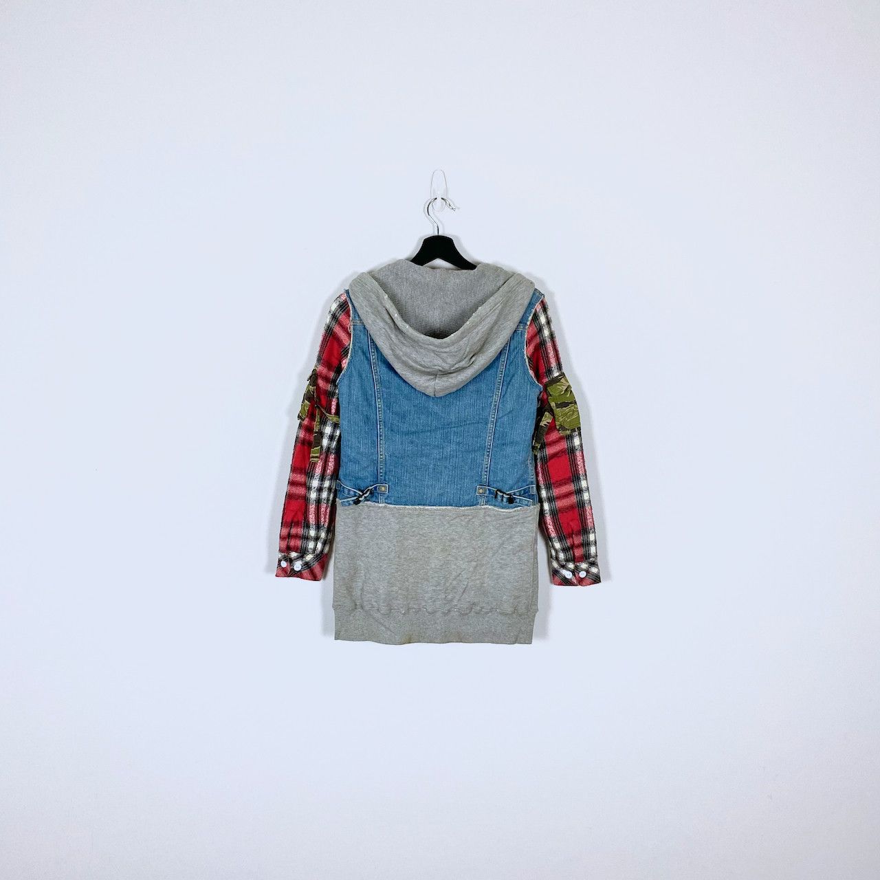 Number (N)ine 2005AW "THE HIGH STREETS" HYBRID DOCKING JACKET Size US XS / EU 42 / 0 - 2 Thumbnail