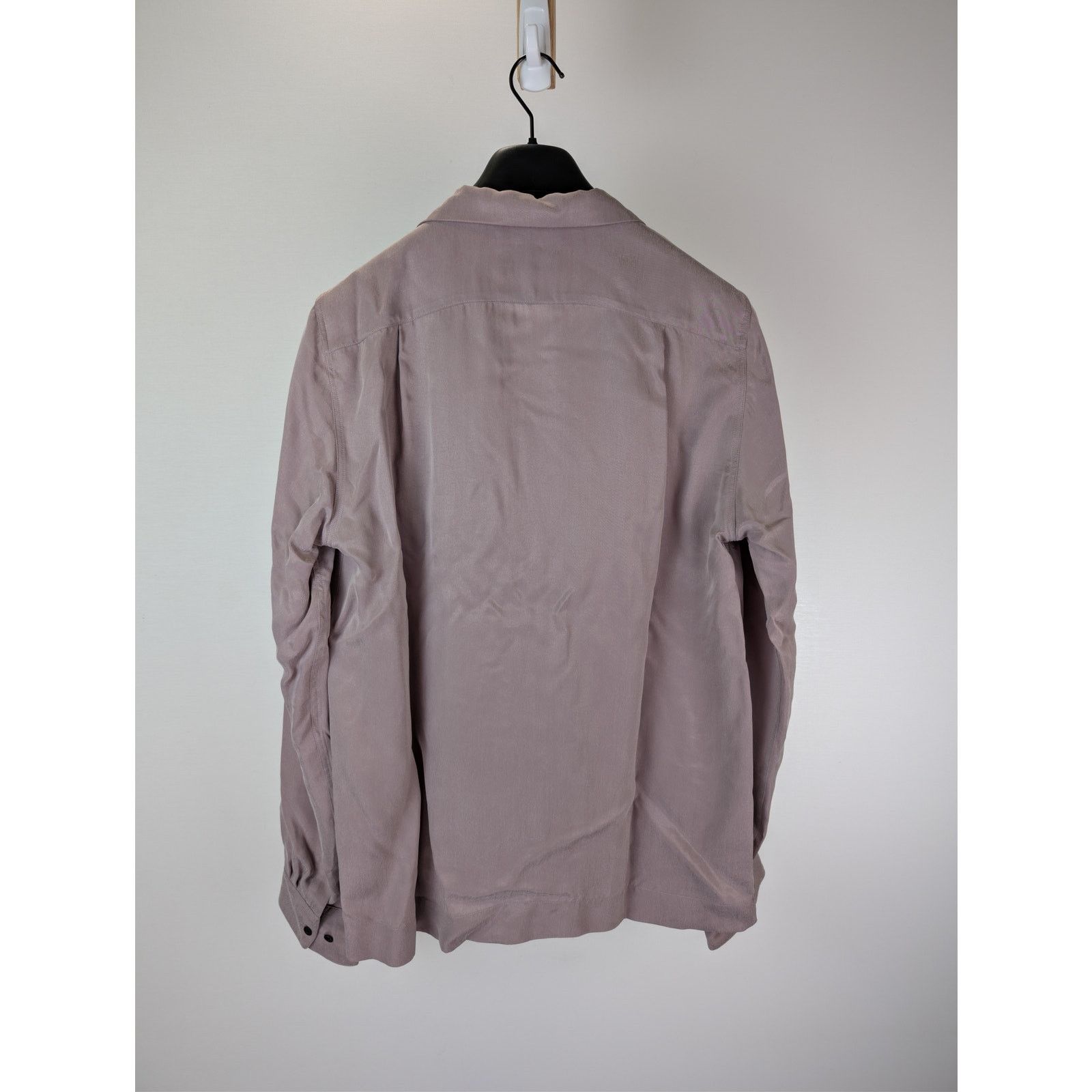 Dries Van Noten o1rshd1 Carlty 2025 Mens Woven Shirt in Lilac Size US M / EU 48-50 / 2 - 9 Thumbnail