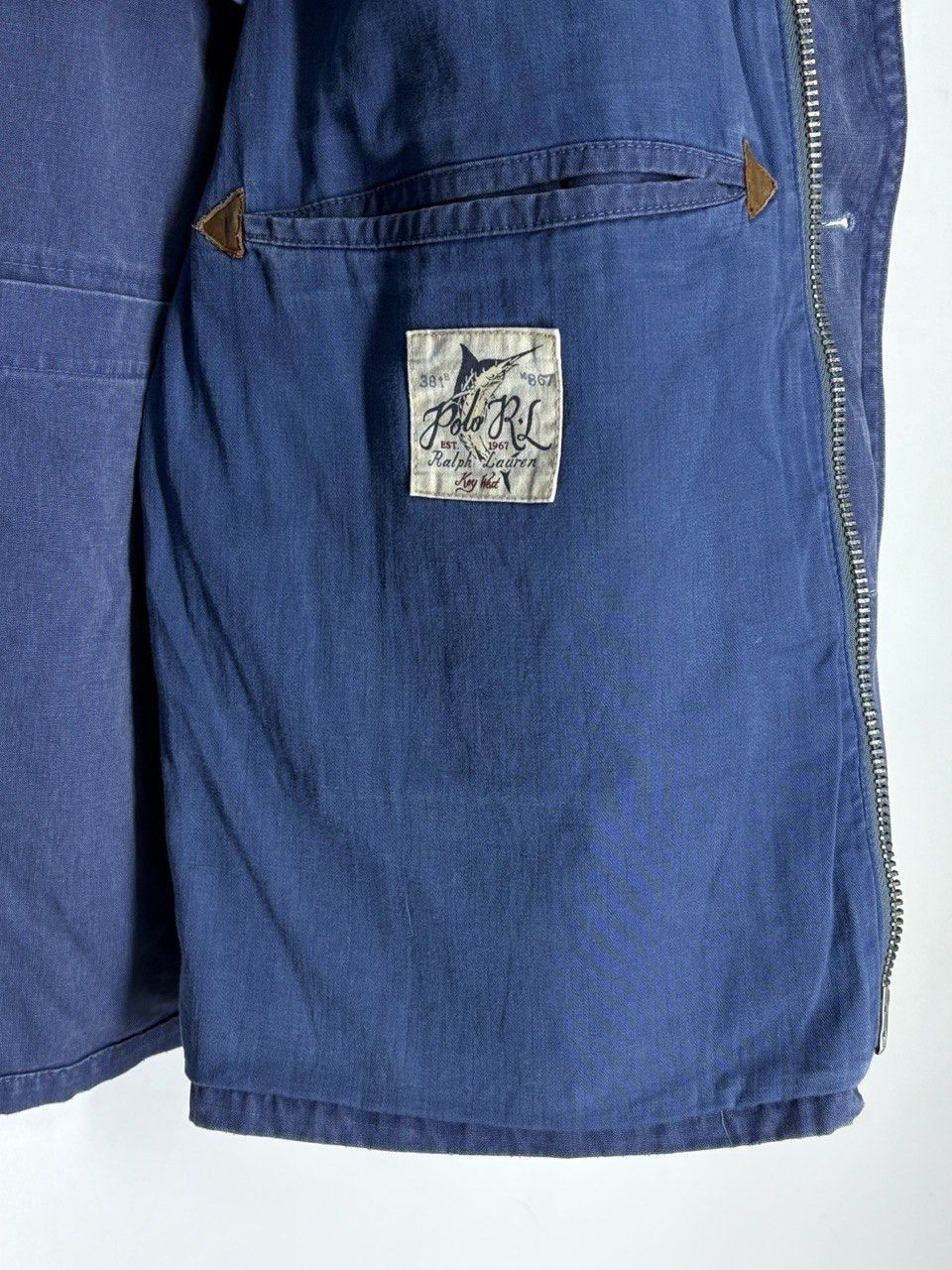 Polo Ralph Lauren Polo Ralph Lauren Vintage Workwear Indigo Chore Jacket RRL Size US L / EU 52-54 / 3 - 20 Thumbnail