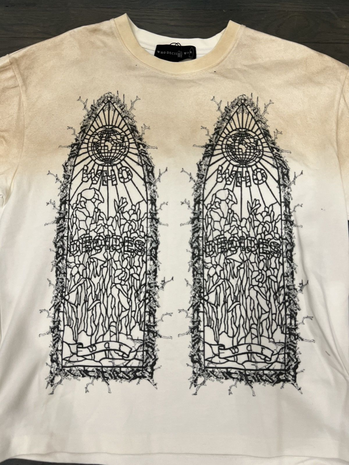 Who Decides War Thorned stain glass tee Size US M / EU 48-50 / 2 - 2 Thumbnail