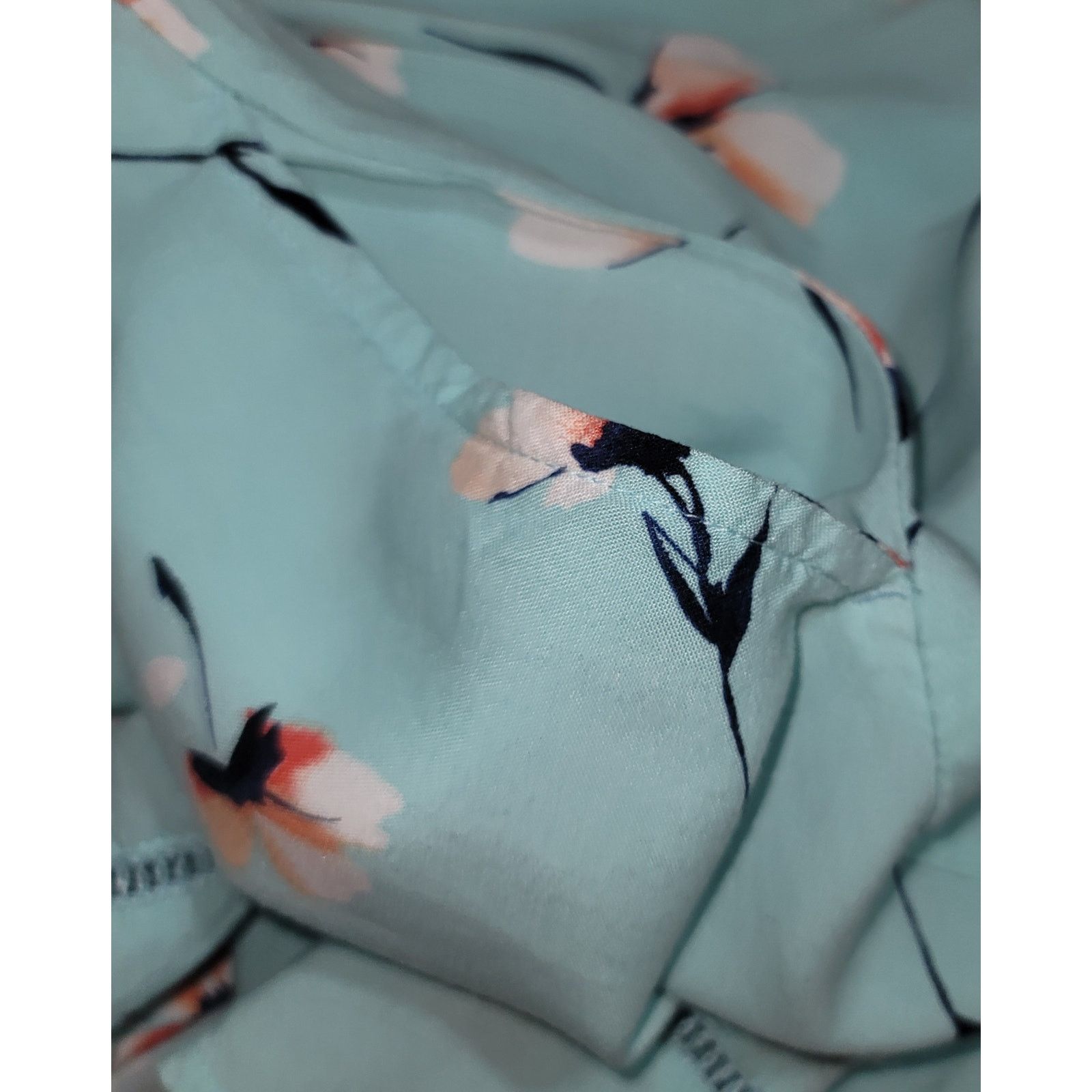 Other SO Light Blue Floral Spaghetti Straps Midi Dress Large Size L / US 10 / IT 46 - 6 Thumbnail