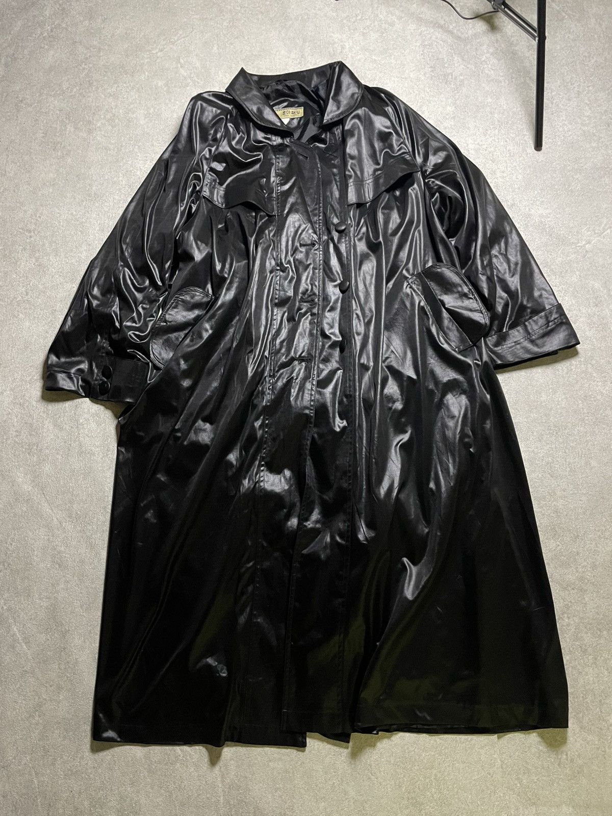 If Six Was Nine Skull Vintage Japanese Black Trench – Shadow Silence Size US L / EU 52-54 / 3 - 1 Thumbnail