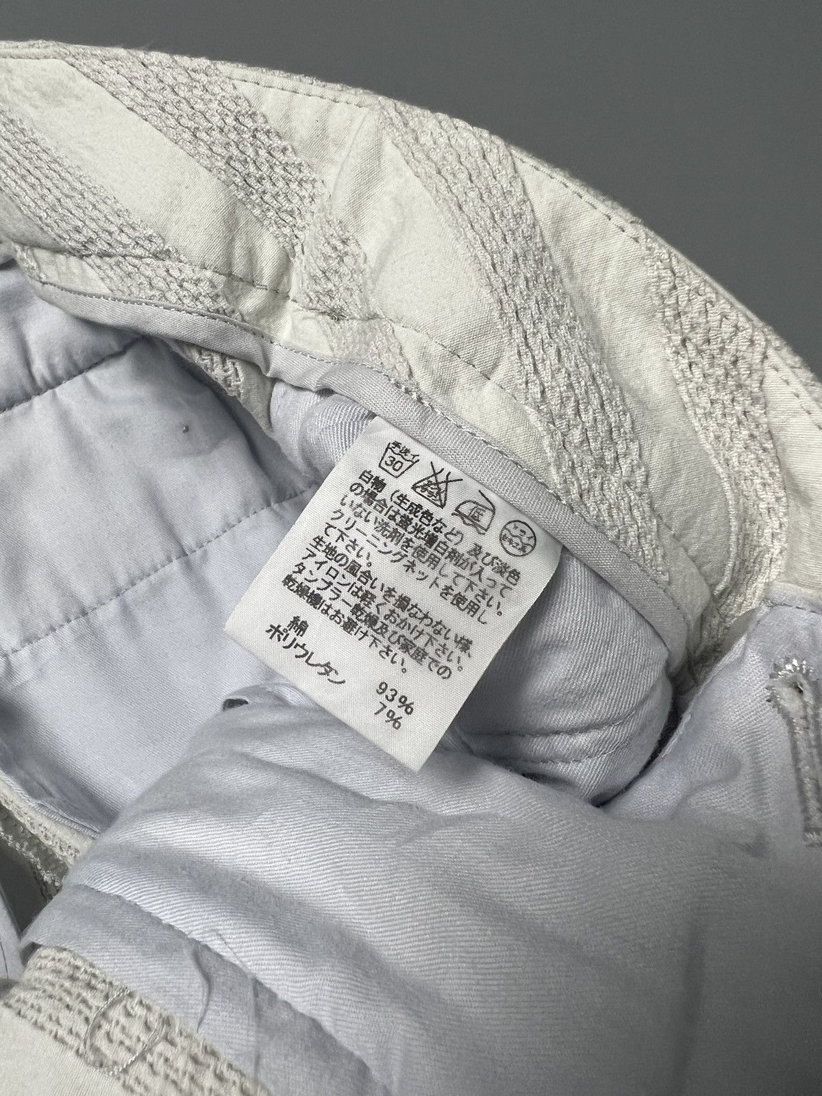 Issey Miyake × Pleats Please Issey Miyake × Vintage Vintage IsseyMiyake Striped Bones Pants Size US 30 / EU 46 - 6 Thumbnail