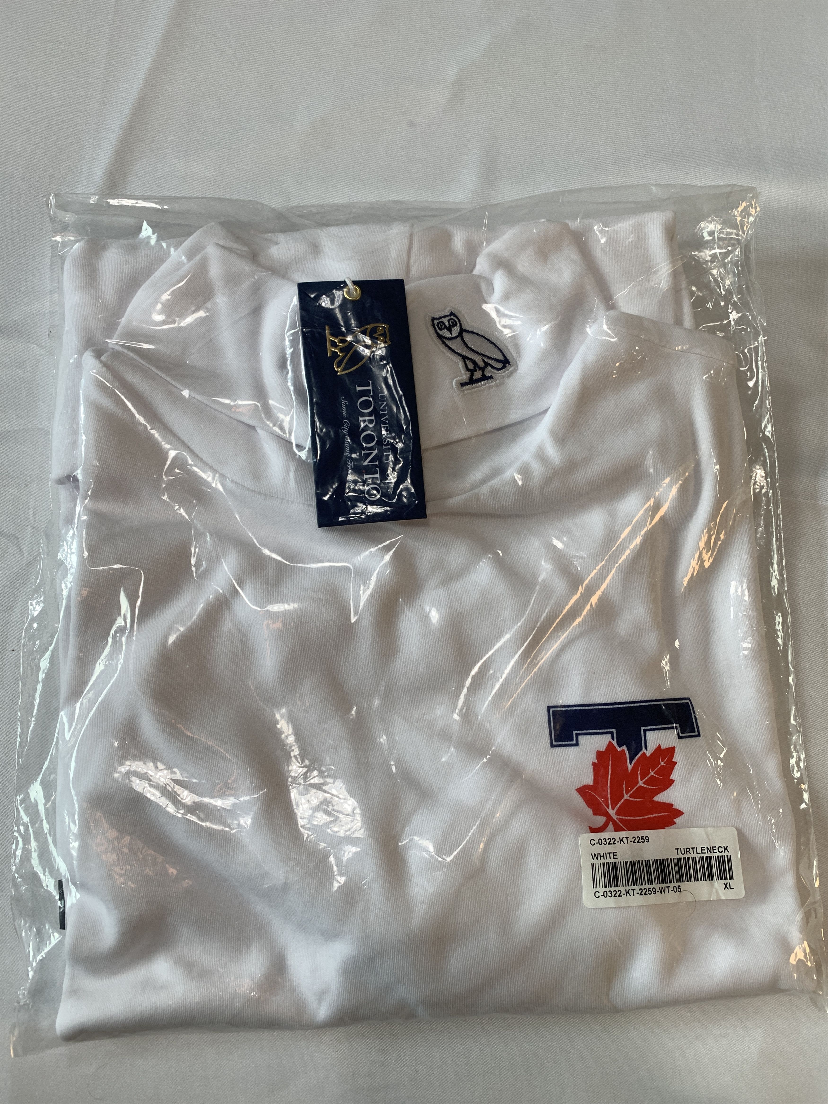 Drake OVO® / U OF T TURTLENECK MOCKNECK Size US XL / EU 56 / 4 - 4 Thumbnail