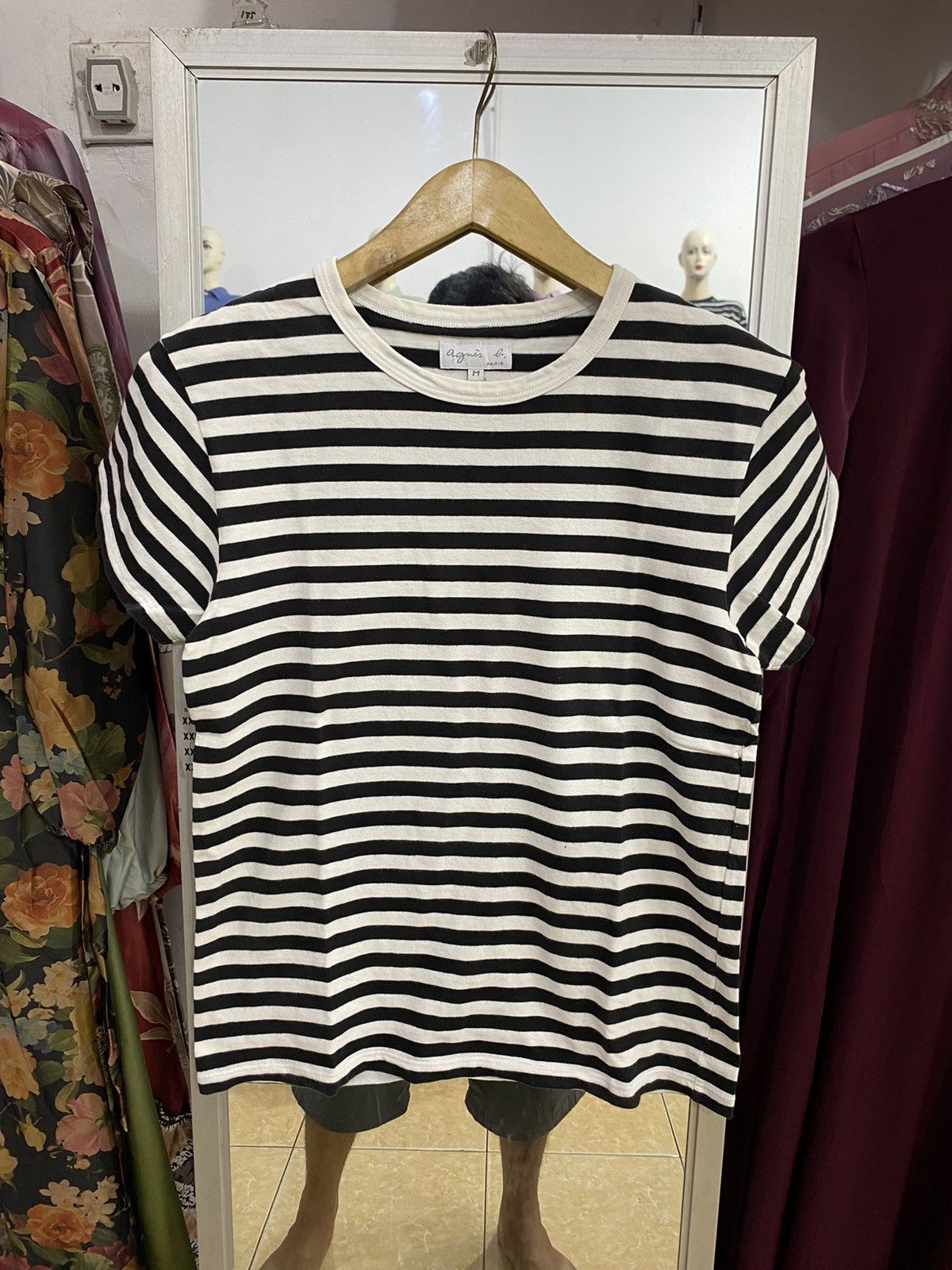 agnes b. Agnes B Made In Japan Stipes Blouse Size M / US 6-8 / IT 42-44 - 1 Thumbnail