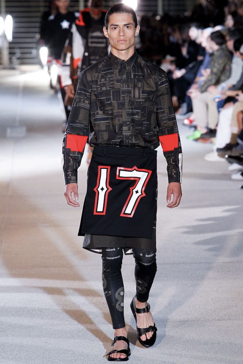Givenchy SS14 Runway Shirt By Riccardo Tisci Size US M / EU 48-50 / 2 - 1 Thumbnail