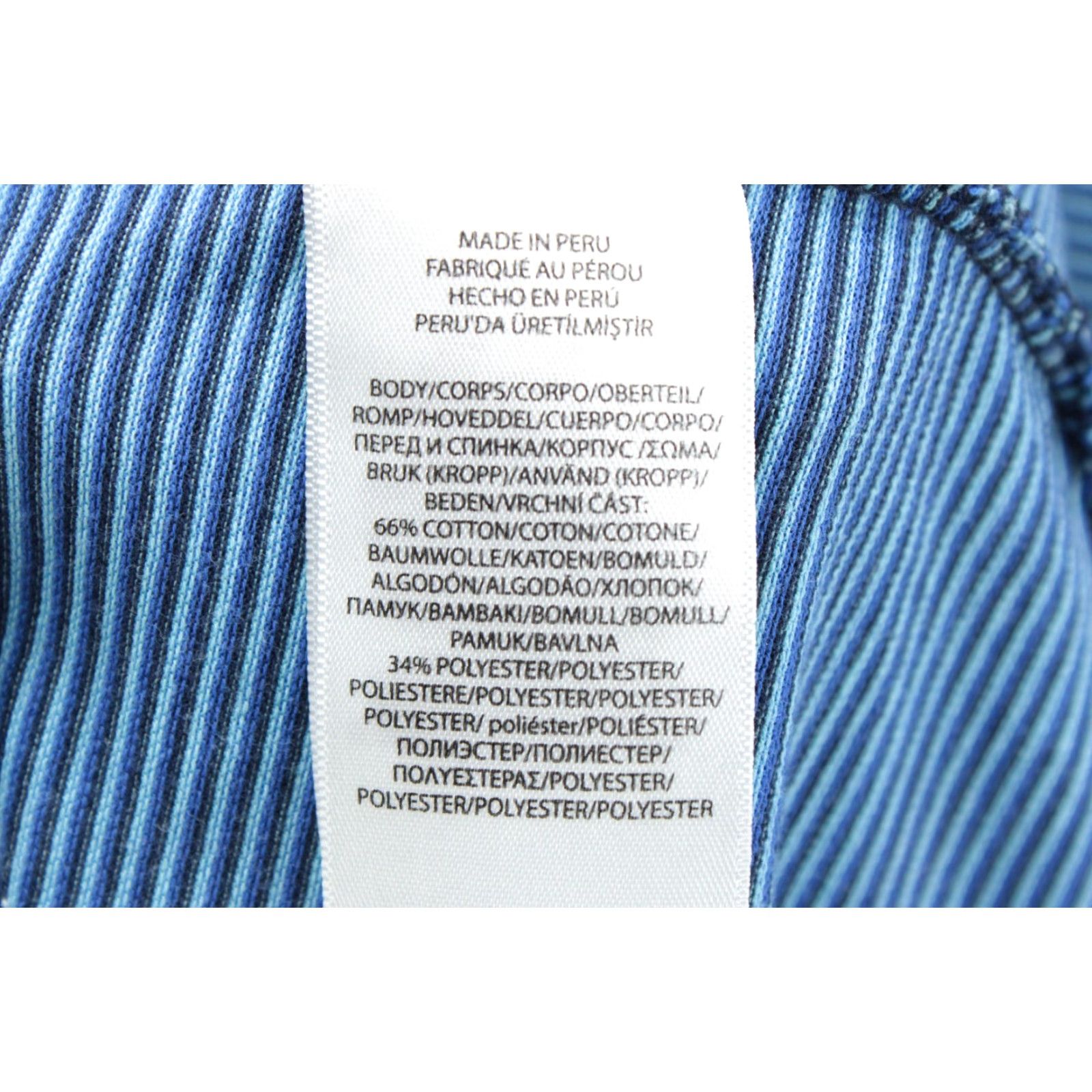 Ralph Lauren Polo Ralph Lauren Pro Fit Polo Shirt Mens Blue Striped Wicking Performance Golf Size US XXL / EU 58 / 5 - 6 Thumbnail