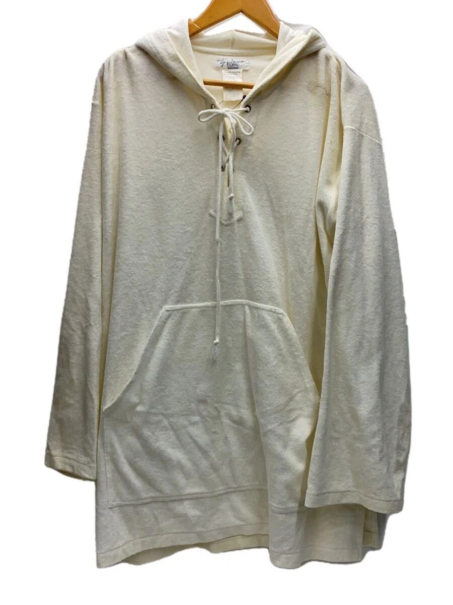 Yohji Yamamoto Pour Homme Lace Up Oversized Hoodie Size US XL / EU 56 / 4 - 1 Thumbnail