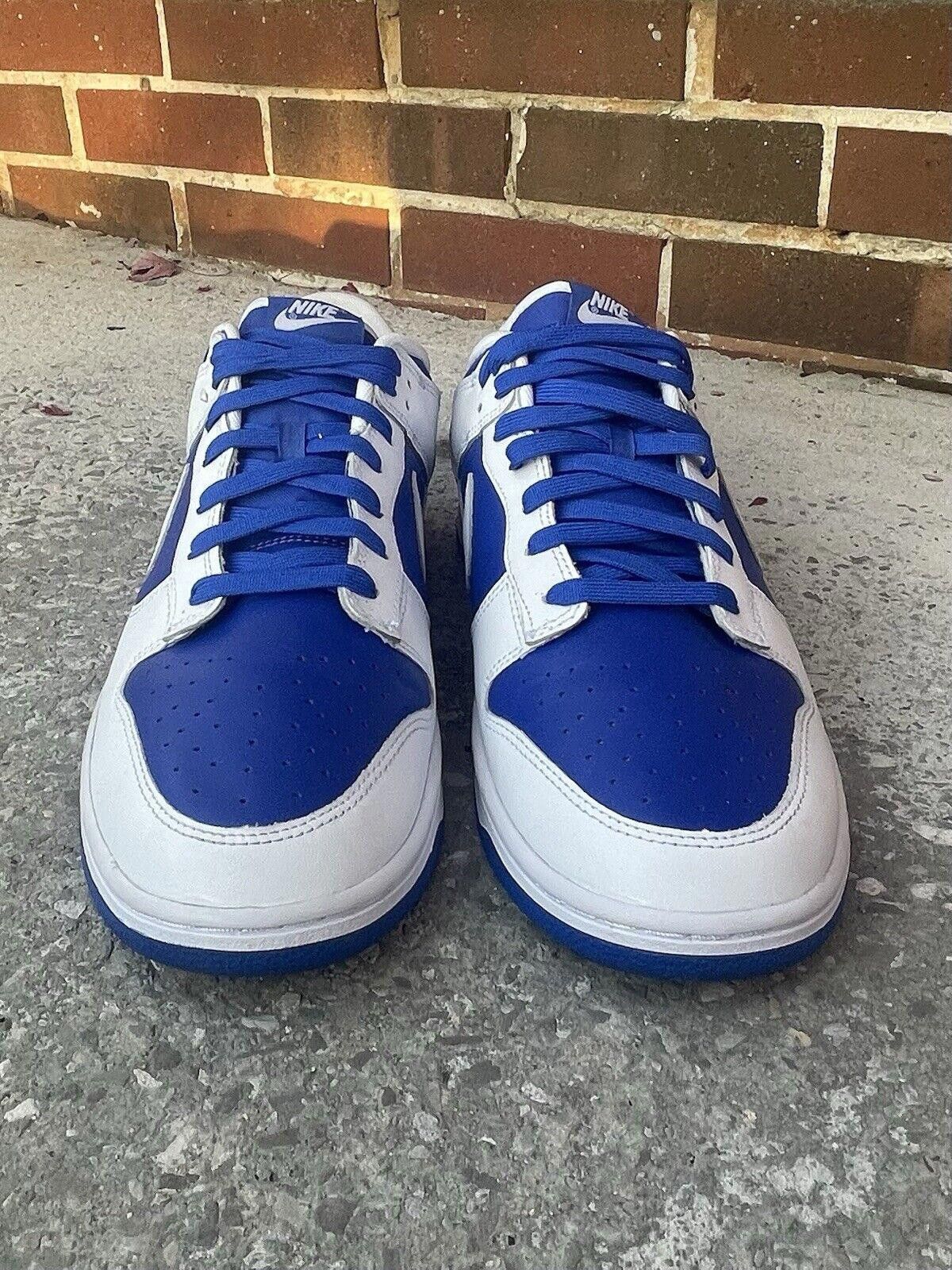 Nike Nike Dunk Low "Racer Blue/White" Men’s Sz 14 Size US 14 / EU 47 - 3 Thumbnail