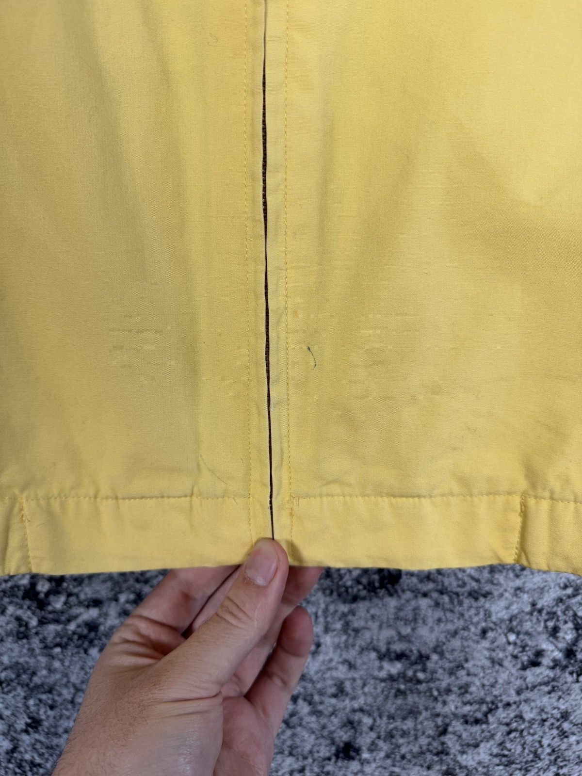 Tommy Hilfiger Men’s Tommy Hilfiger Zip Bomber Jacket Streetwear Yellow XL Size US XL / EU 56 / 4 - 16 Thumbnail